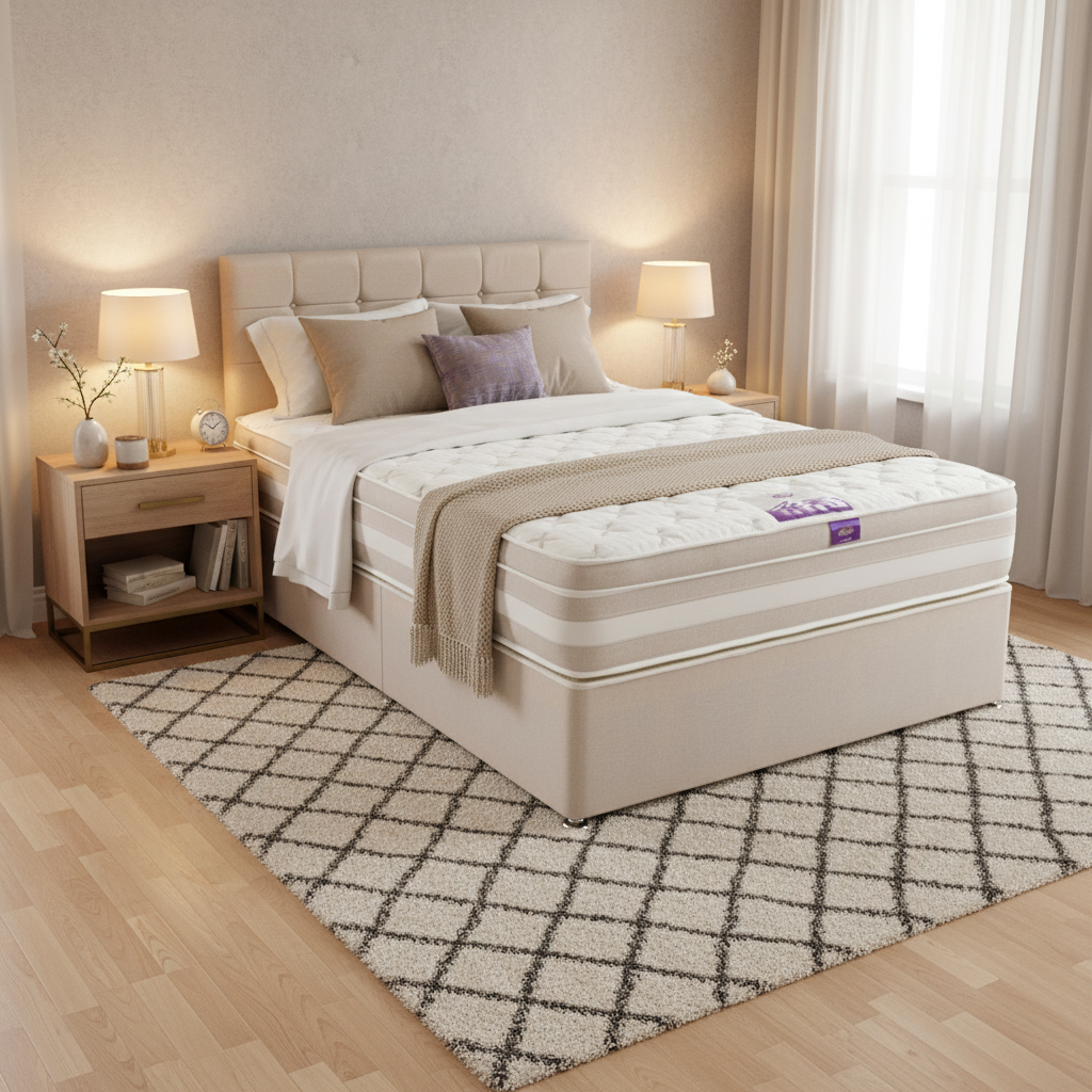 Cool Gel Divan Bed By Homelee