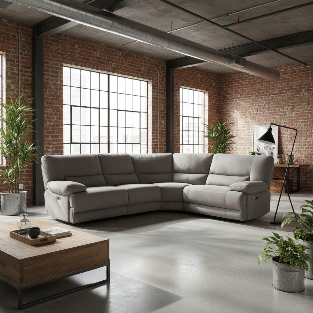 Gibson Corner Electric Recliner Sofa