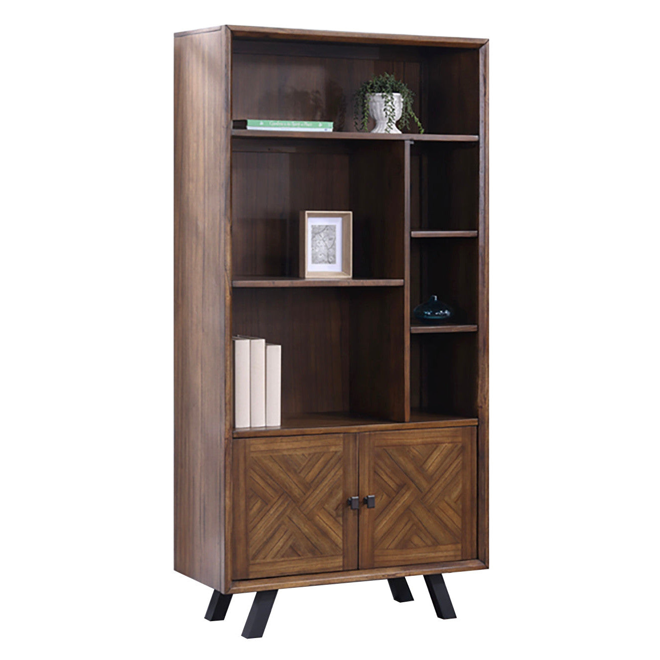 Nevada 2 Door Large Bookcase