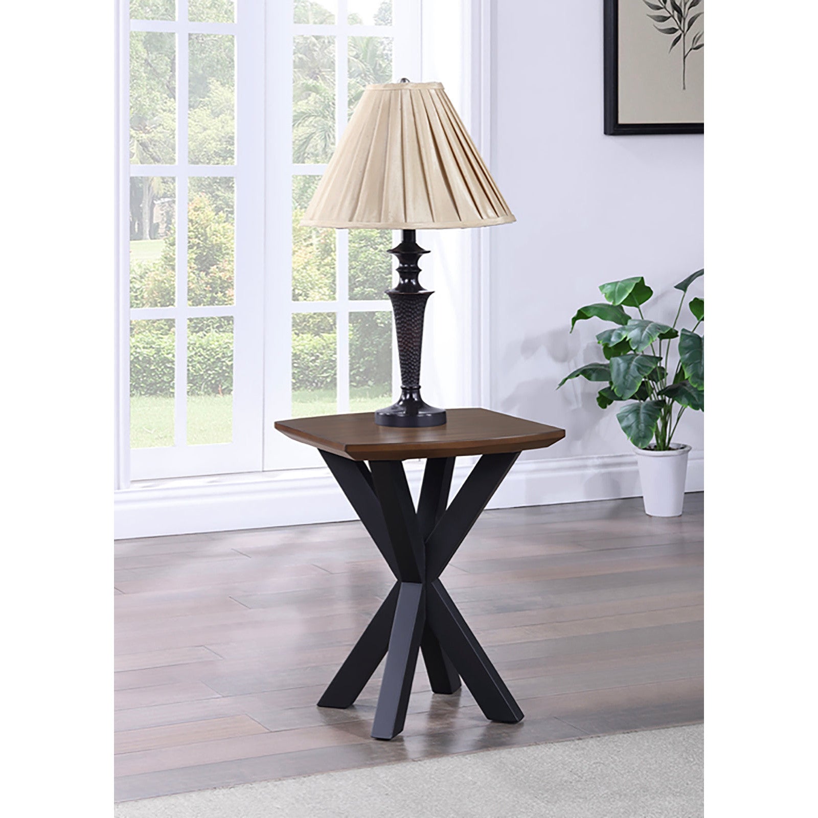 Nevada Square Lamp Table