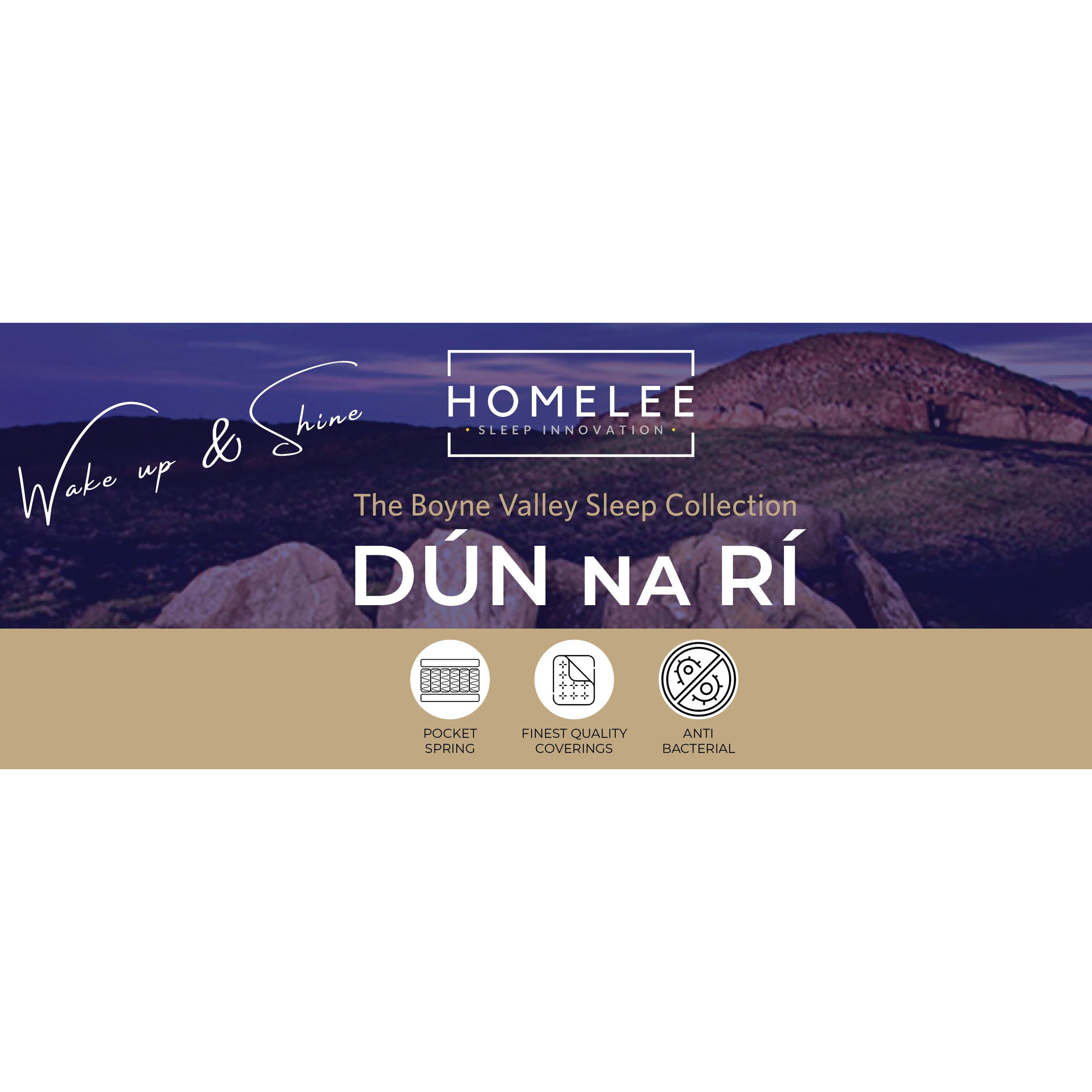 Dun na Ri Mattress | 5ft King | Firm Mattress | Boyne Valley Sleep Collection