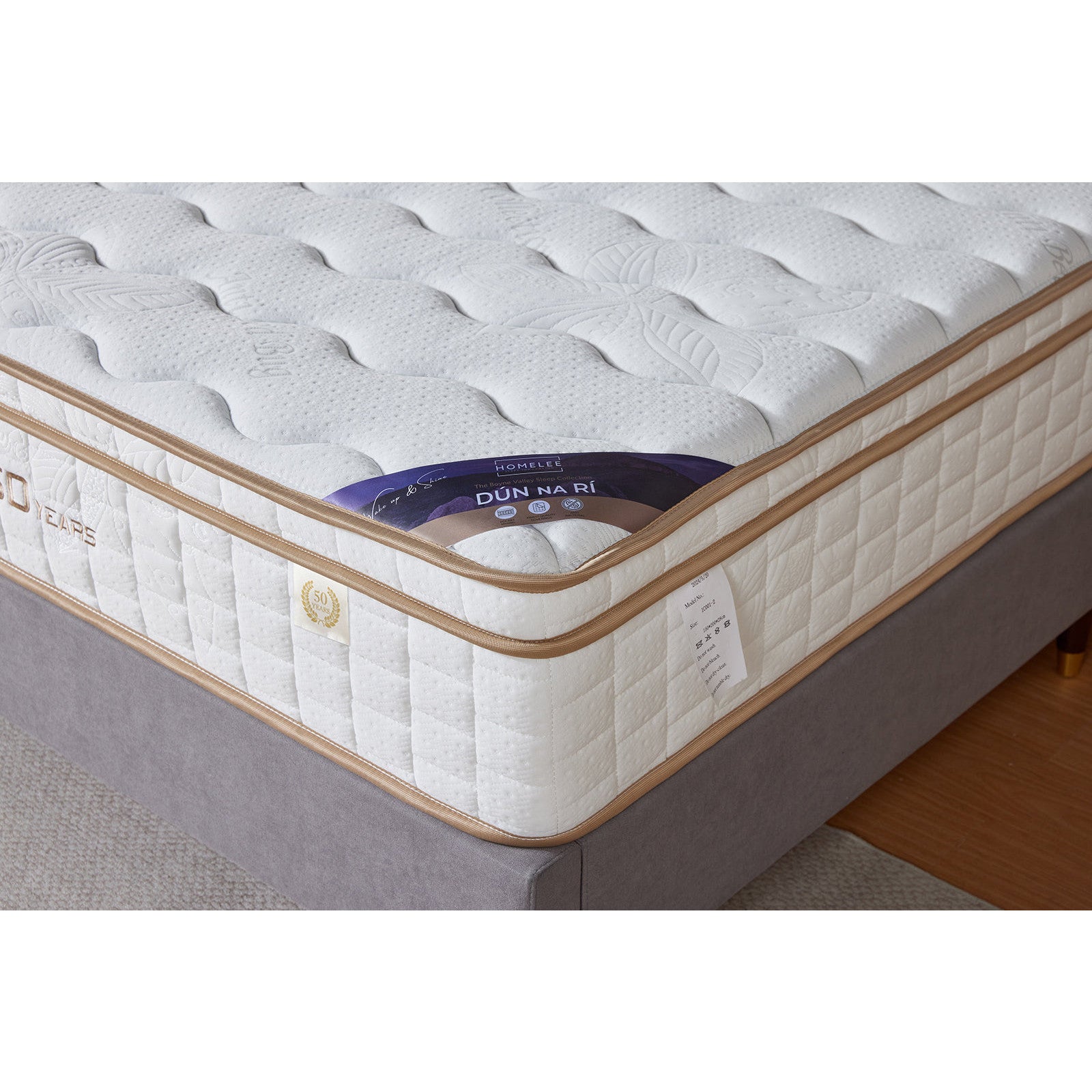 Dun na Ri Mattress | 5ft King | Firm Mattress | Boyne Valley Sleep Collection