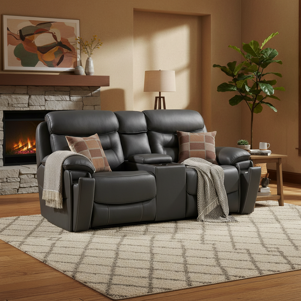Frankie 2 Seater Electric Reclining Sofa