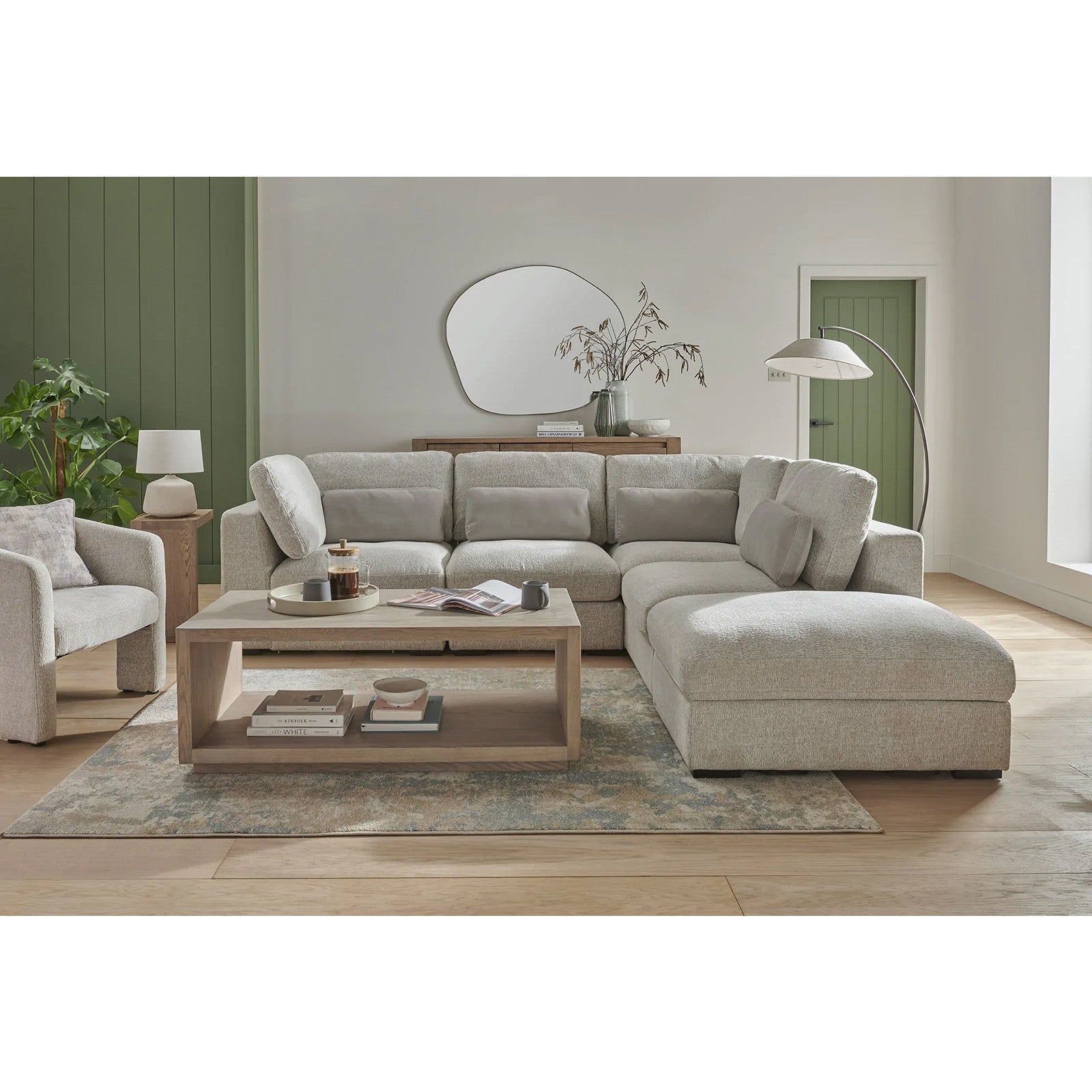 Houston Armless Sectional