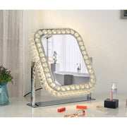 Hollywood California Crystal Swivel Mirror 400 x 500 mm PORTRAIT