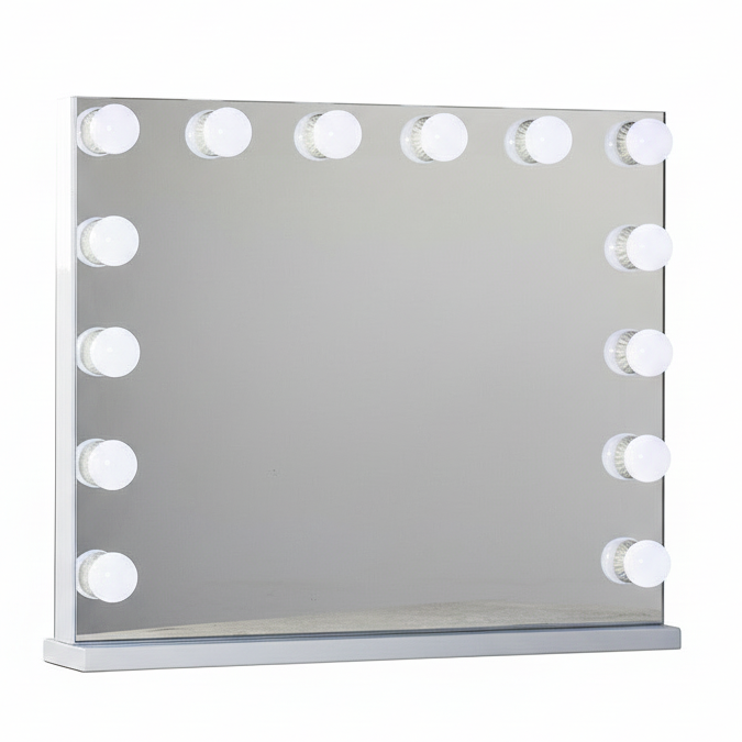 Hollywood California Mirror 650 x 800 mm LANDSCAPE | 14 Bulb