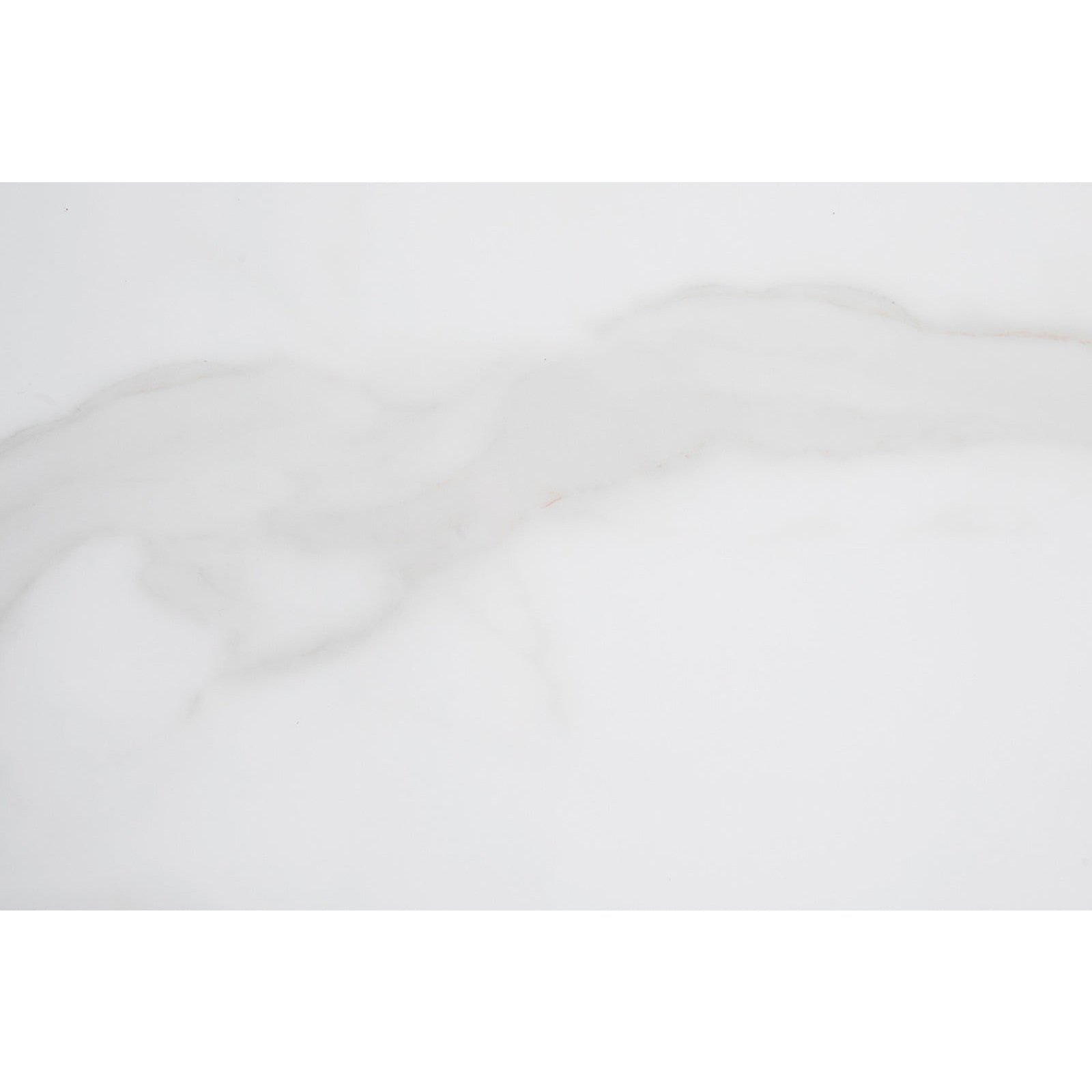Circe White Marbled Glass .75m Dining Table