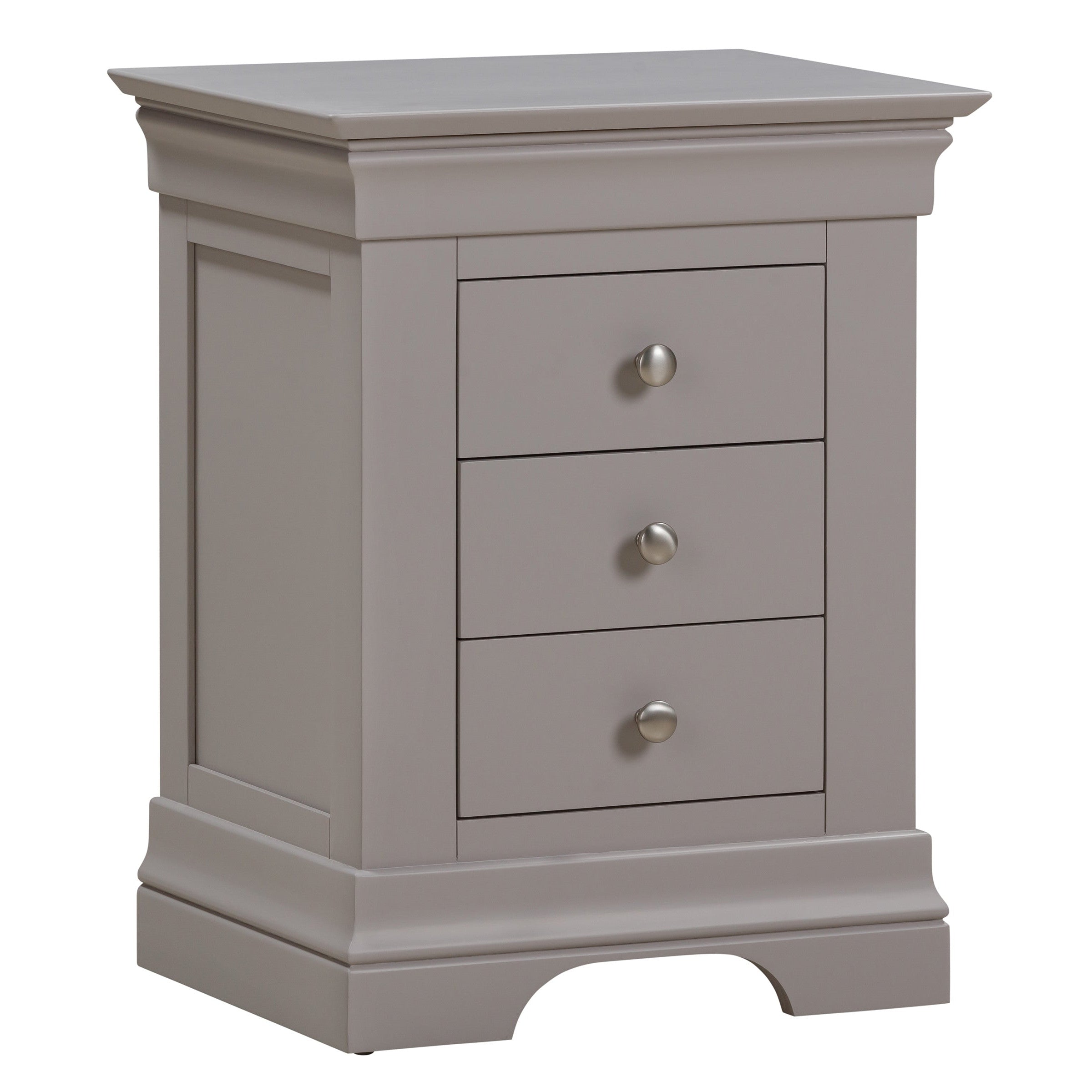 Province 3 Drawer Bedside Locker