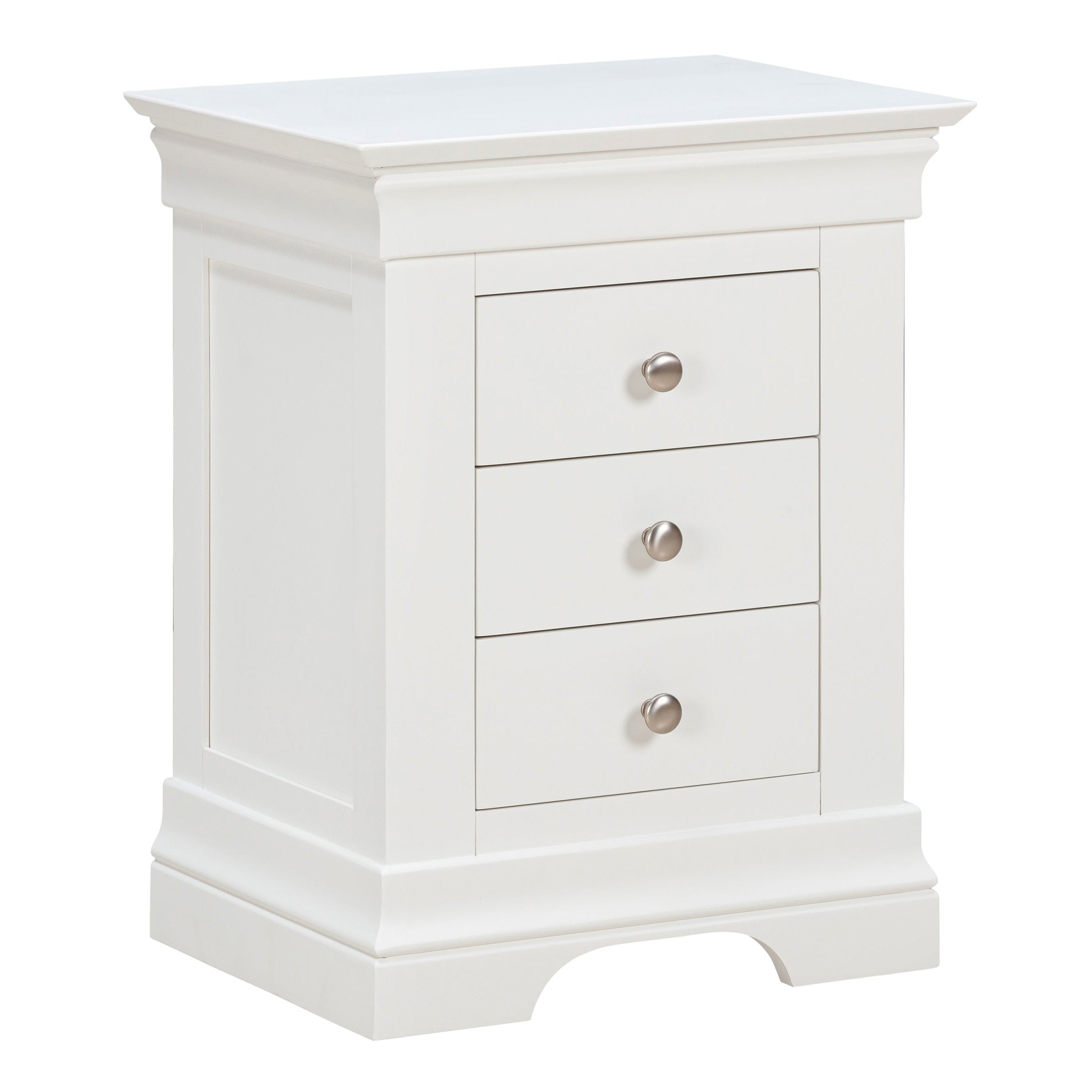 Province 3 Drawer Bedside Locker