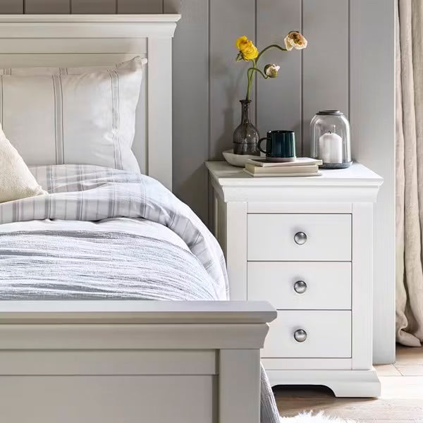 Province 3 Drawer Bedside Locker