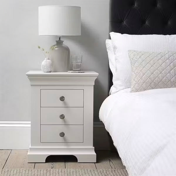 Province 3 Drawer Bedside Locker