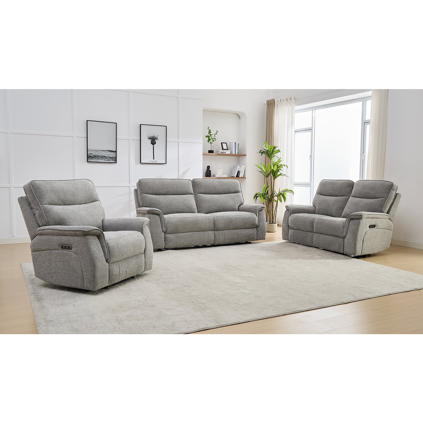 Baker Electric Recliner Armchair
