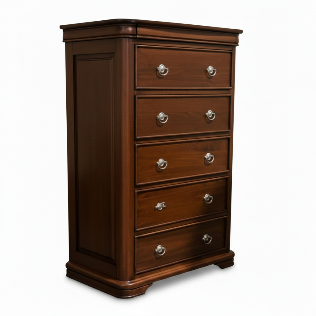 Farah Tall Boy 5 Drawer Chest
