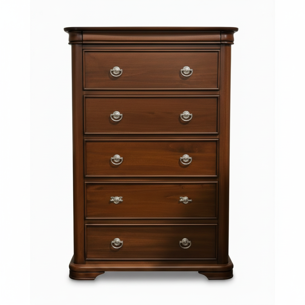 Farah Tall Boy 5 Drawer Chest