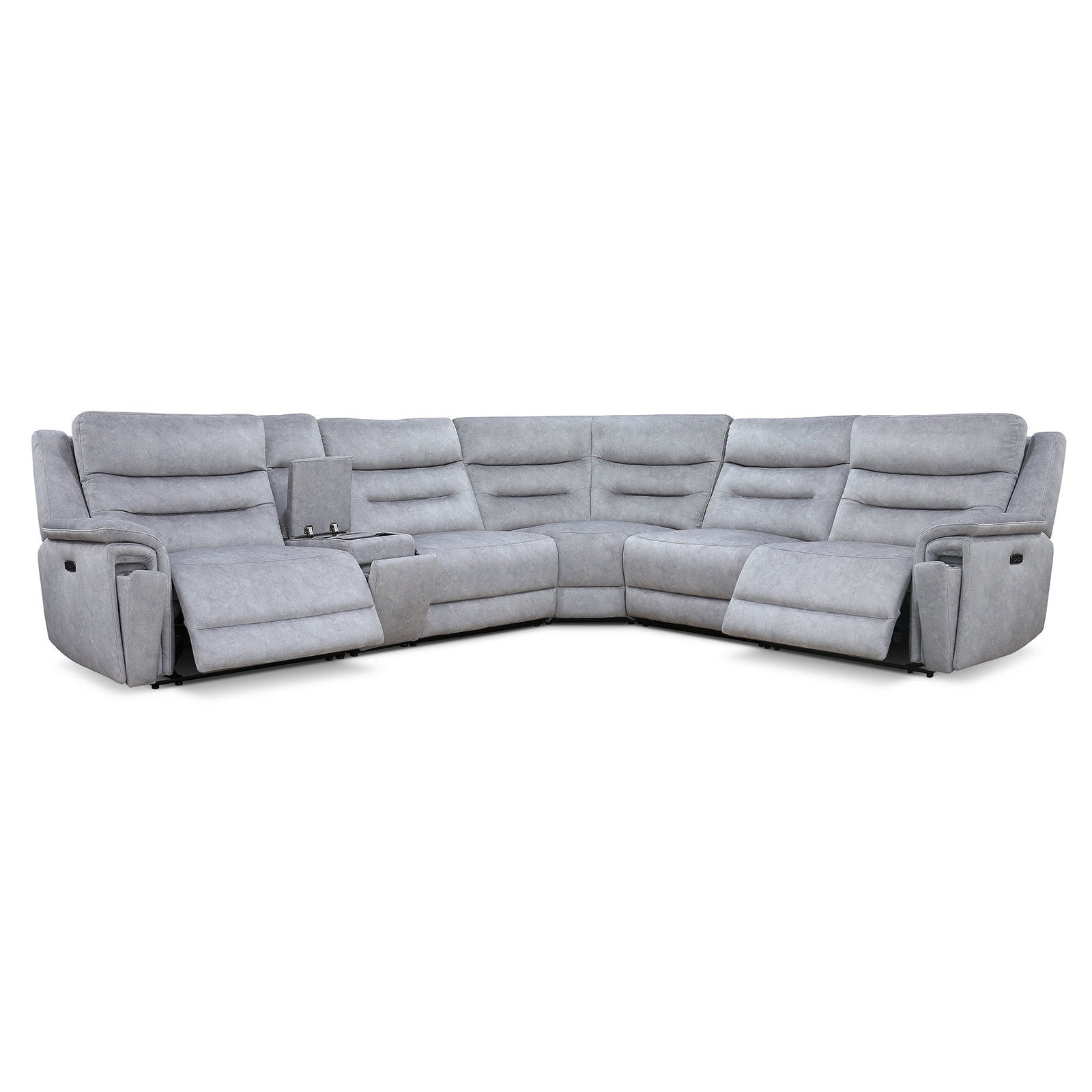 Ultra All Electric Corner Sofa with Console