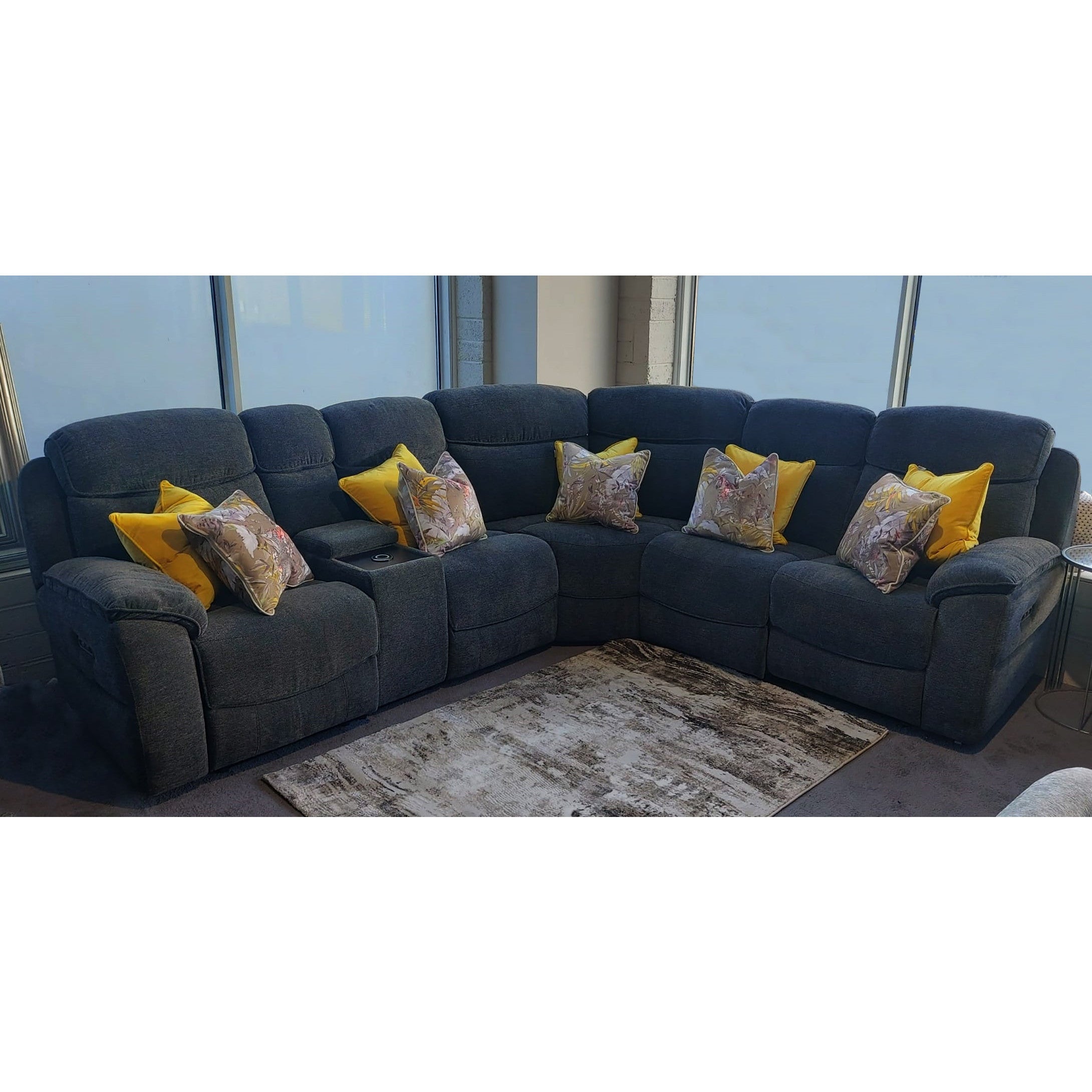 Asher Corner Electric Reclining Sofa