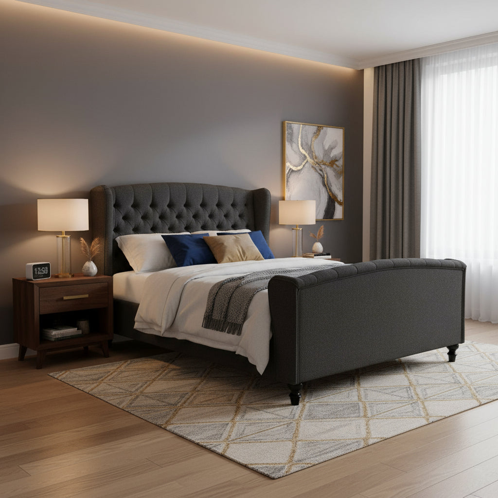 Belmont Upholstered Bed Frame