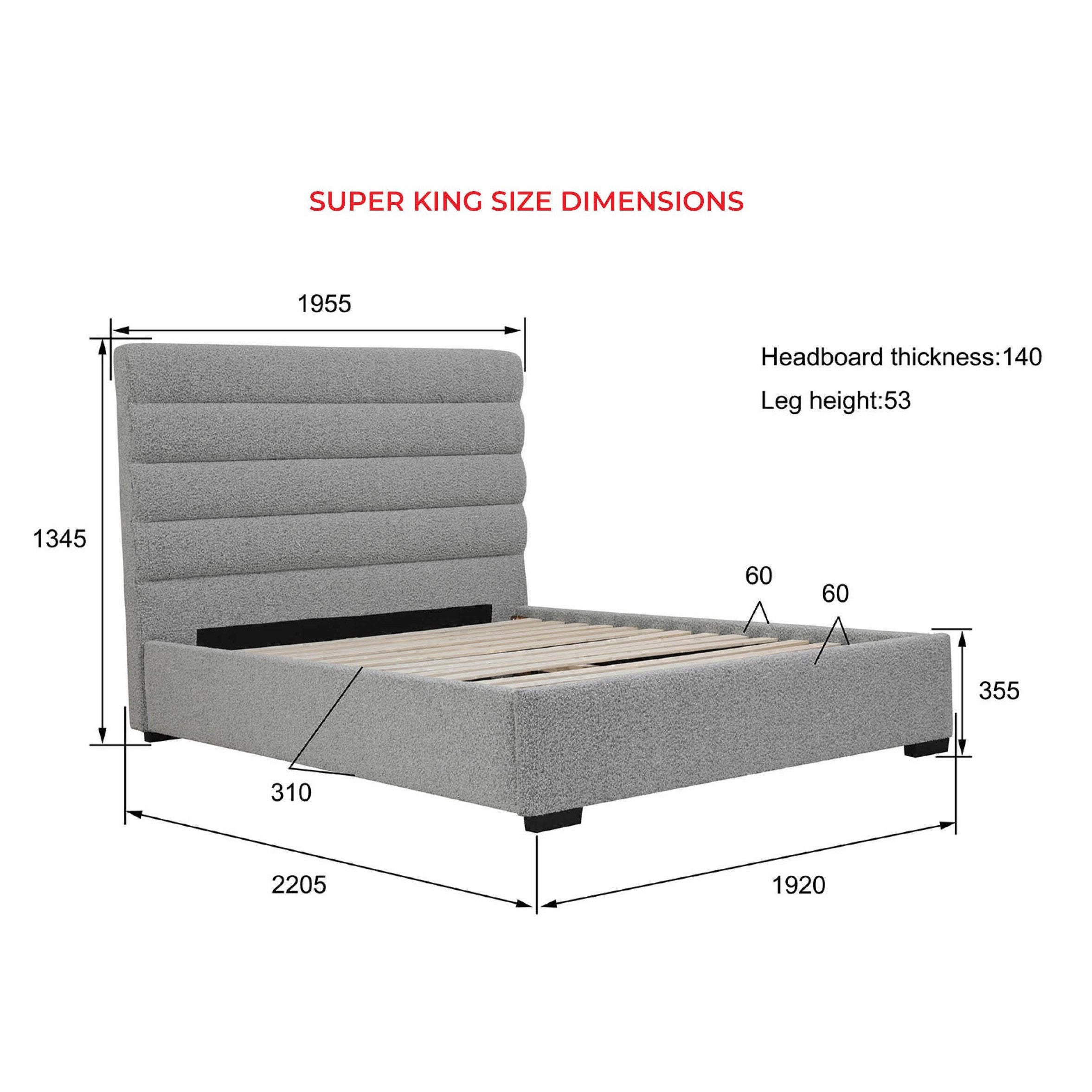 Boutique Upholstered Bed Frame