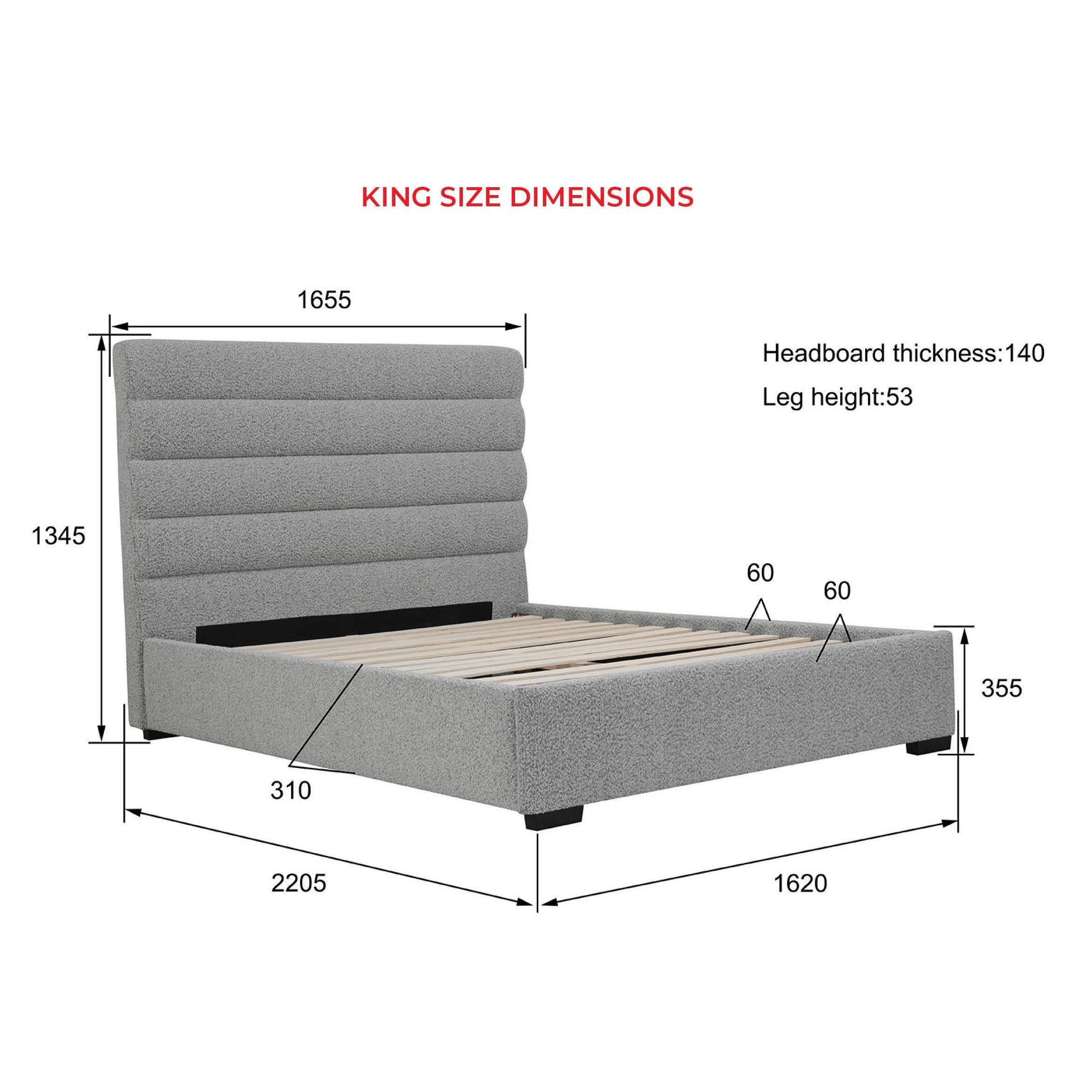 Boutique Upholstered Bed Frame