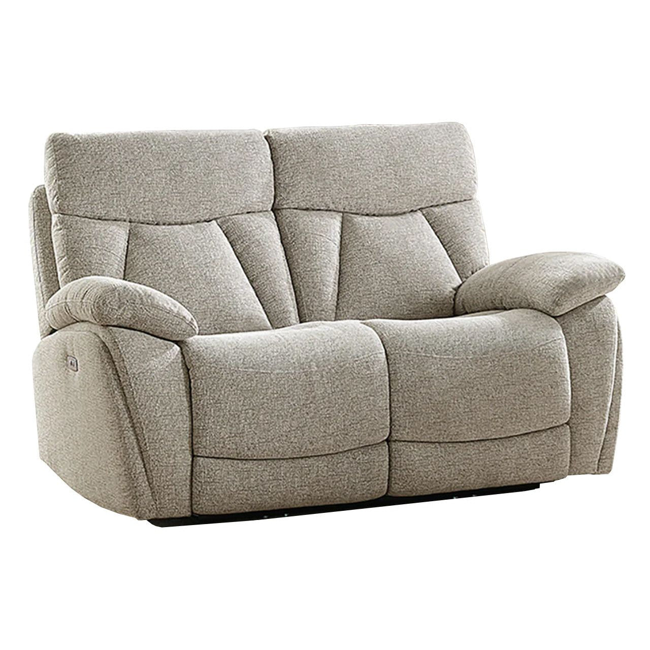 Boston Beige Electric Reclining 2 Seater