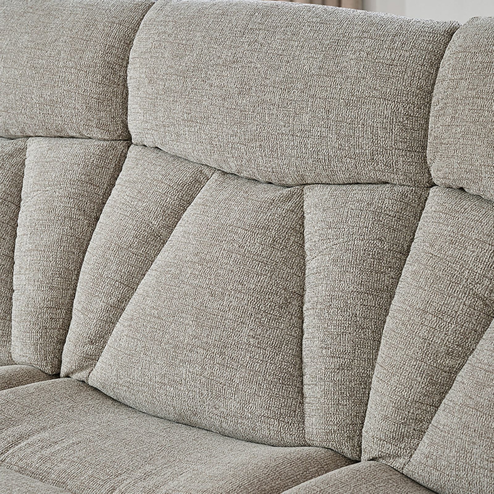 Boston Beige Electric Reclining Armchair
