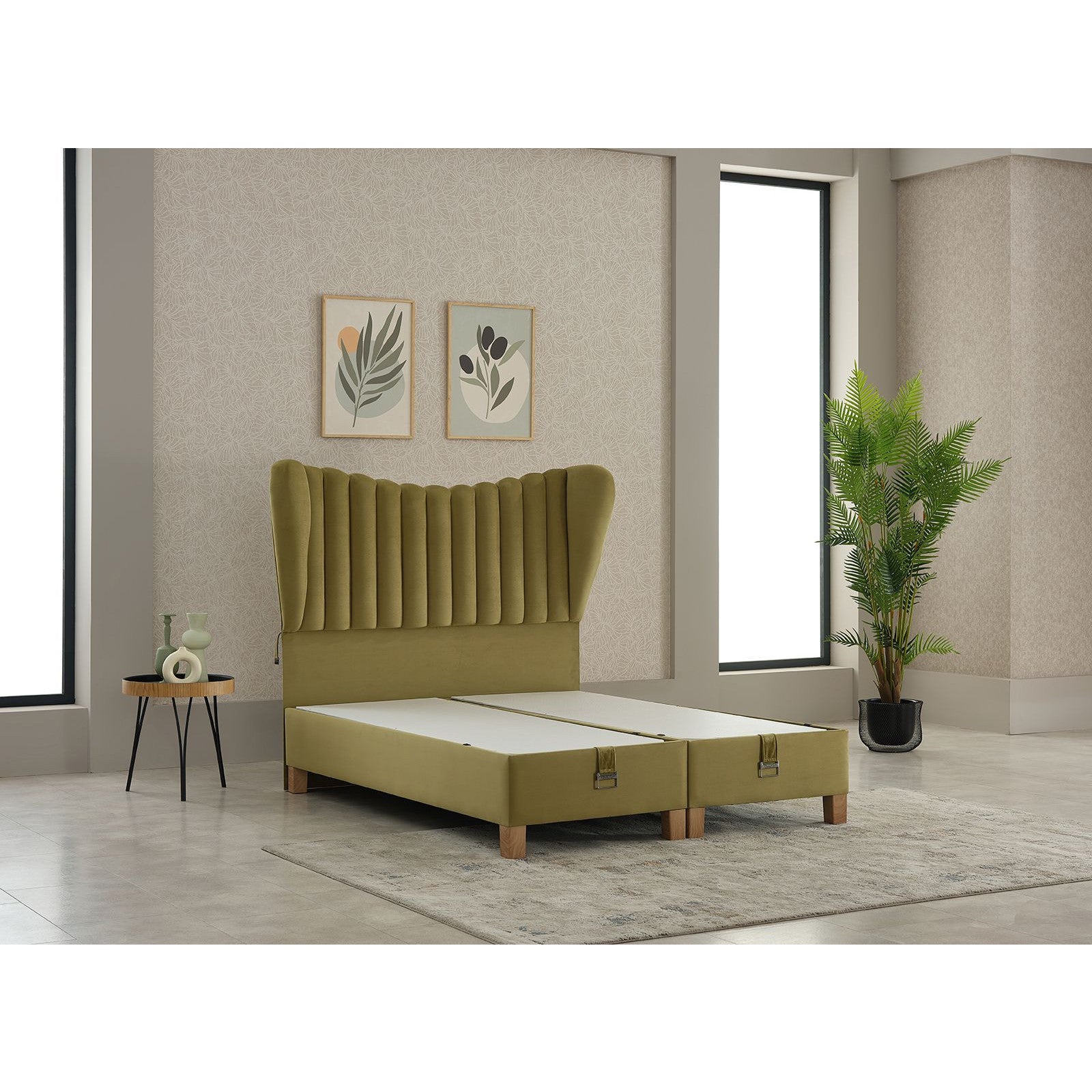 Serenity Storage Ottoman Bed