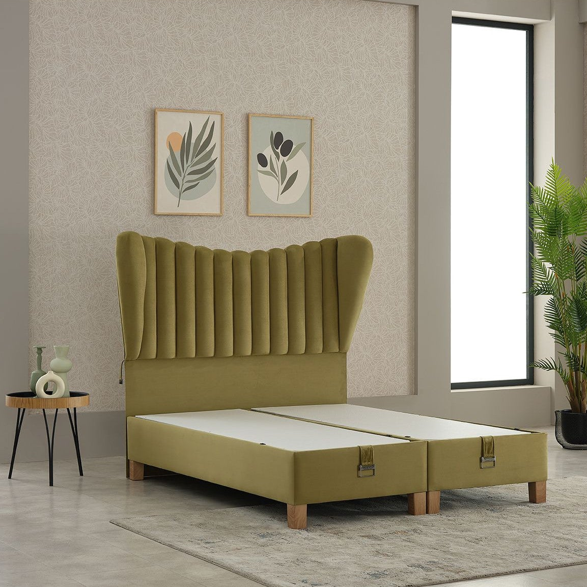 Serenity Storage Ottoman Bed
