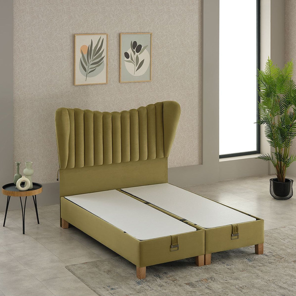 Serenity Storage Ottoman Bed