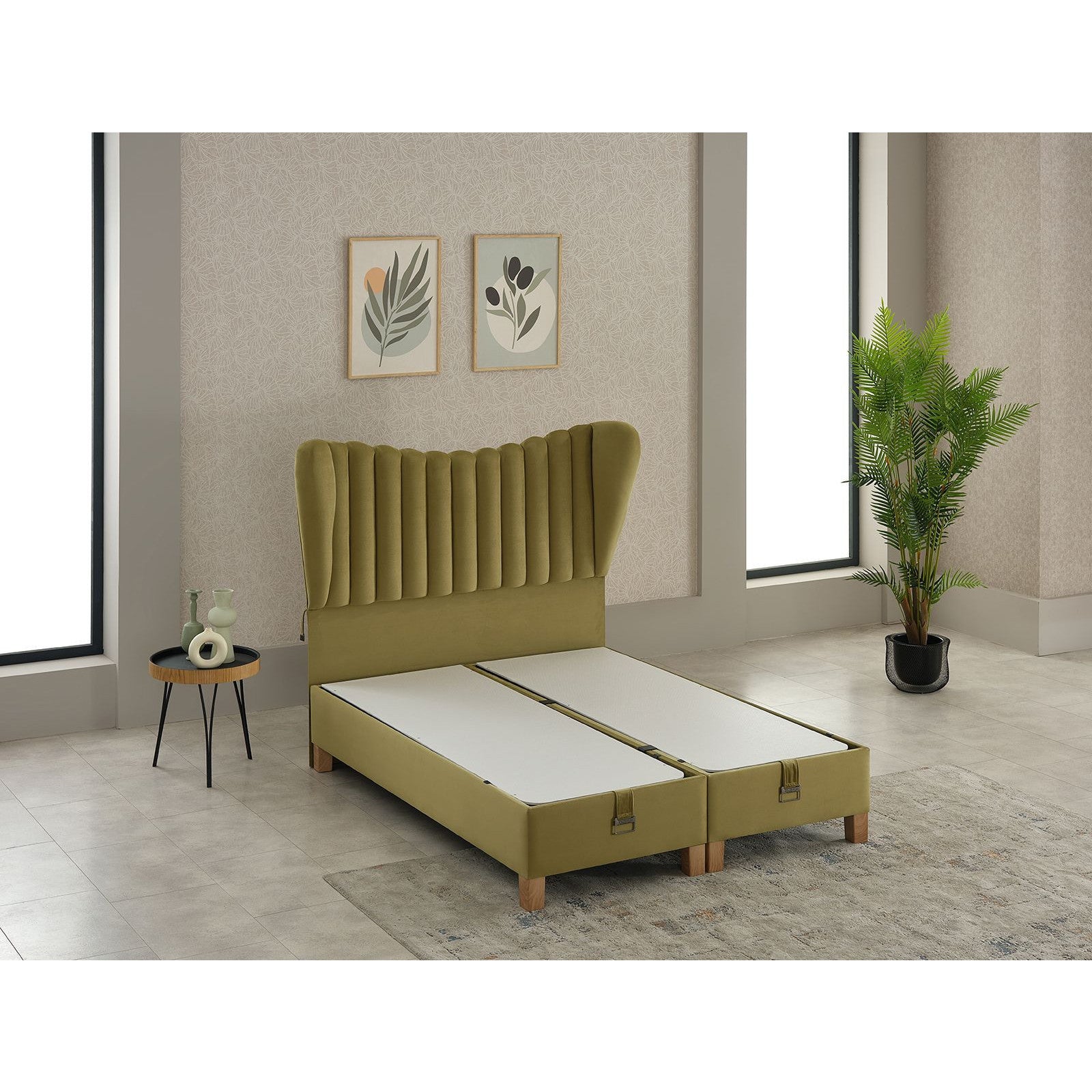 Serenity Storage Ottoman Bed