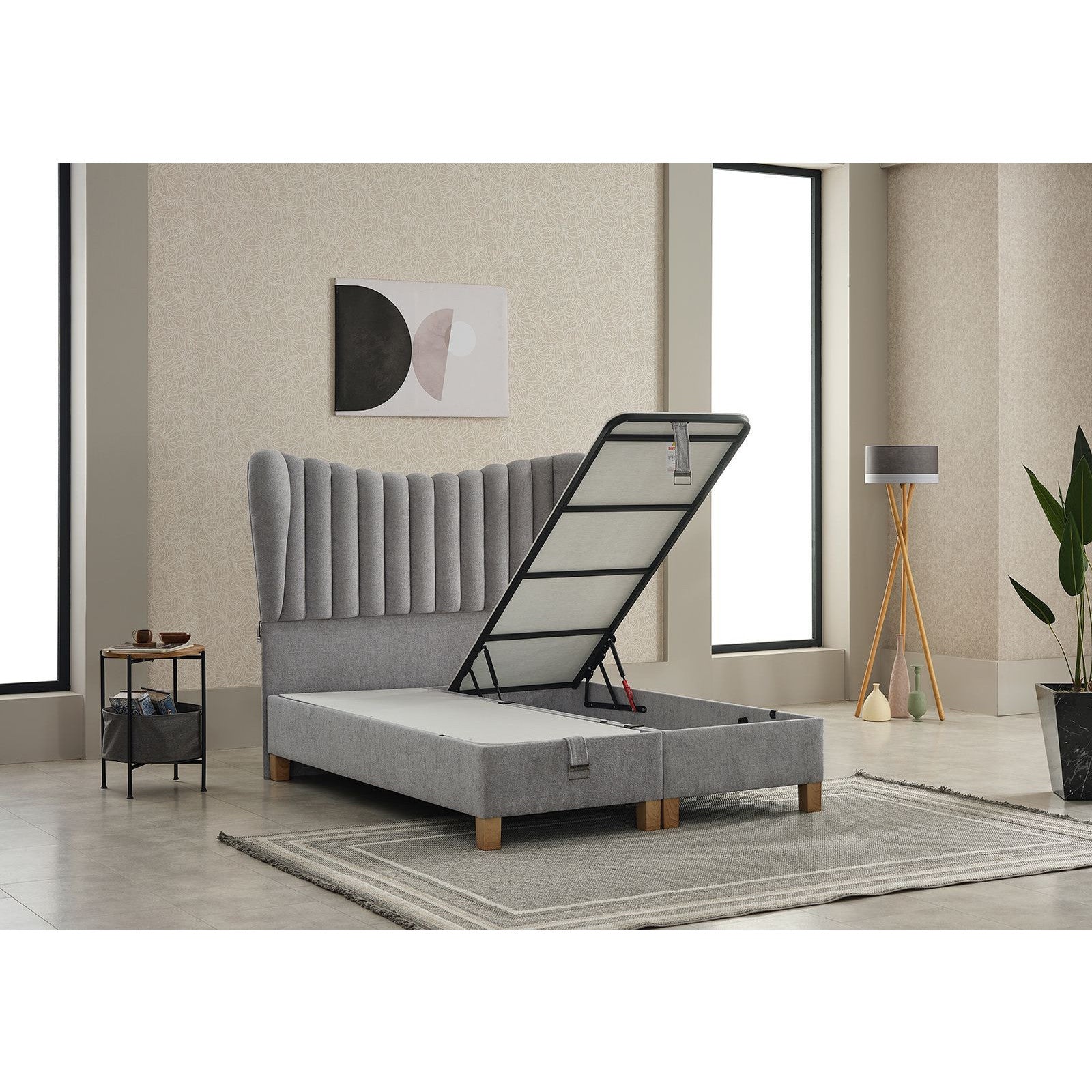 Serenity Storage Ottoman Bed