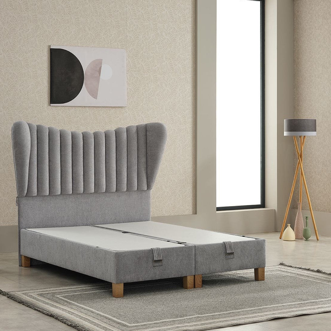 Serenity Storage Ottoman Bed