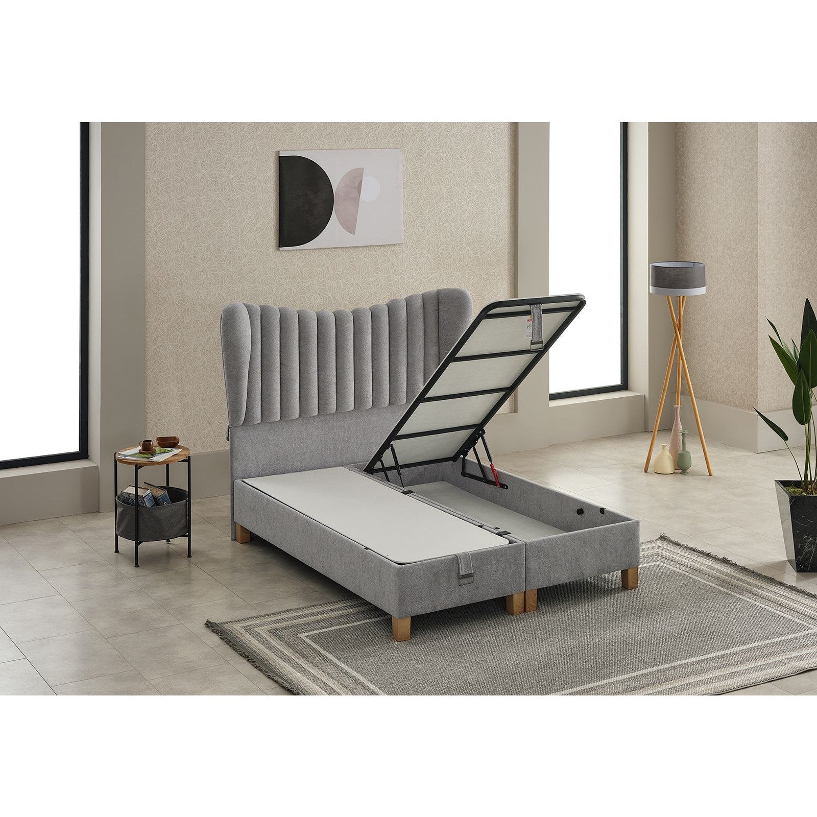 Serenity Storage Ottoman Bed