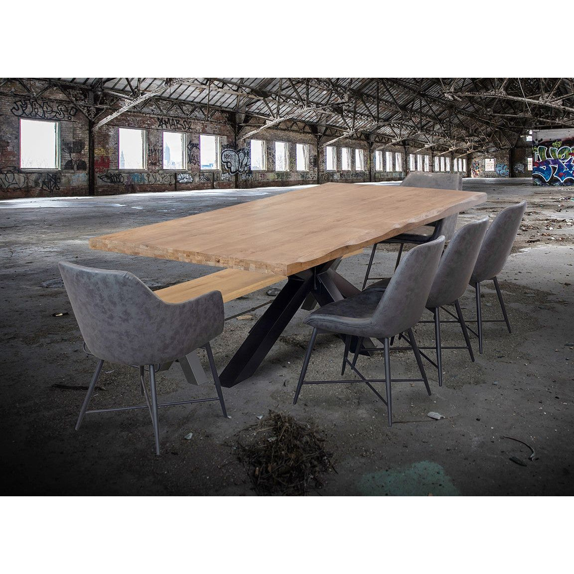 Richmond Oak Table 1.8 and 2.1 Metre