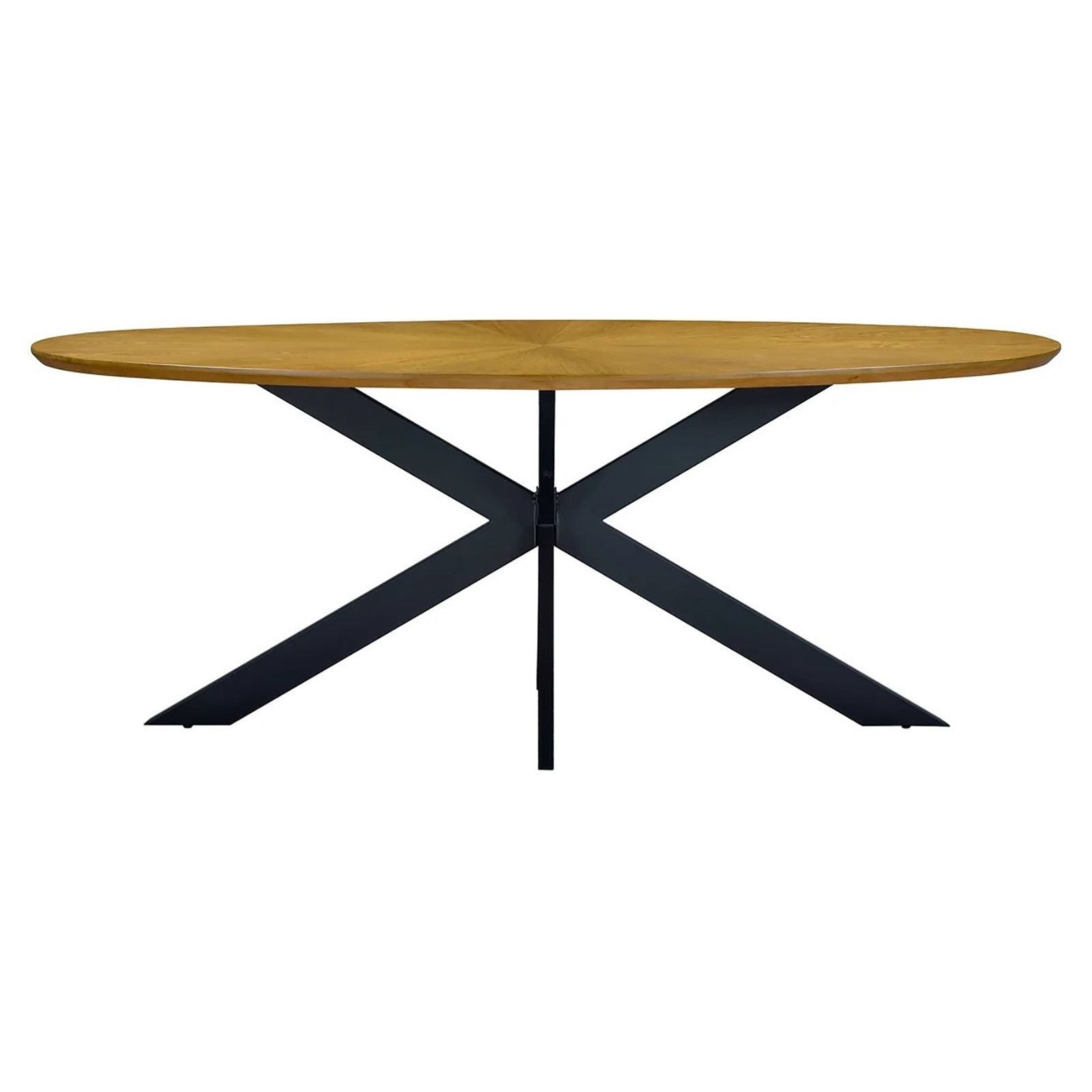 Clemence Oak Oval Dining Table