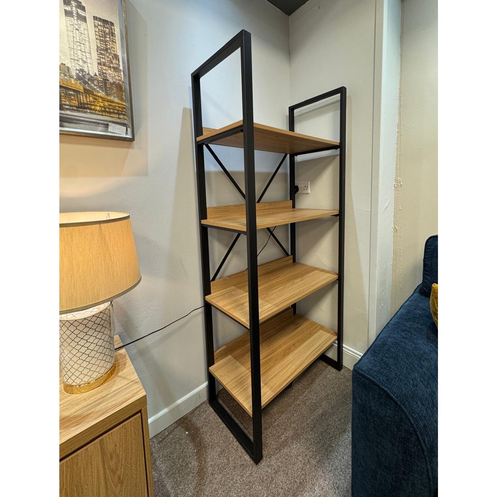 Adelaide Oak Bookcase