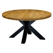 Charlotte Round Oak Table  1.5 Metre