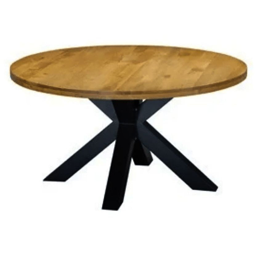Charlotte Round Oak Table  1.5 Metre