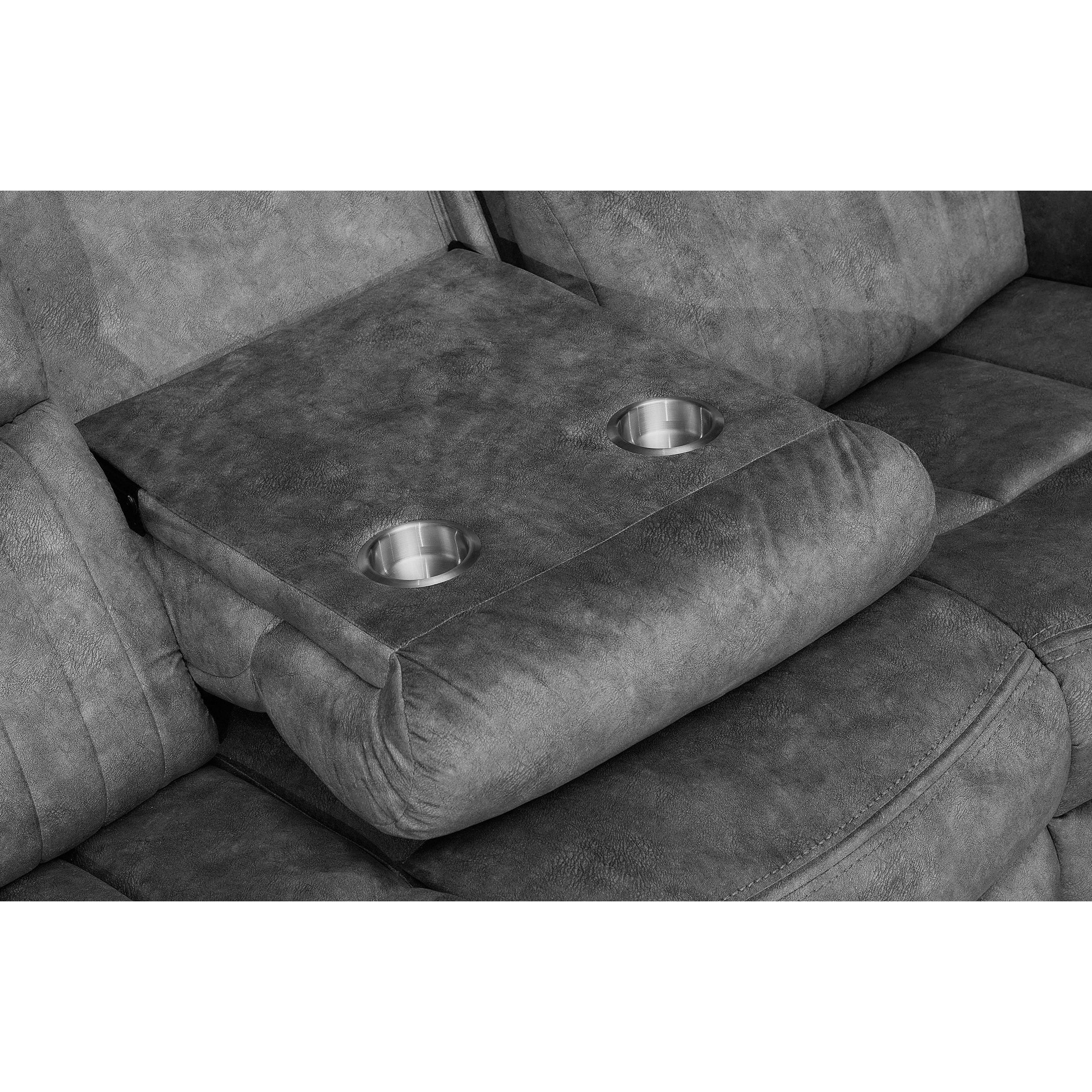 Porto 2 Seater Reclining Sofa (2 Recliners)