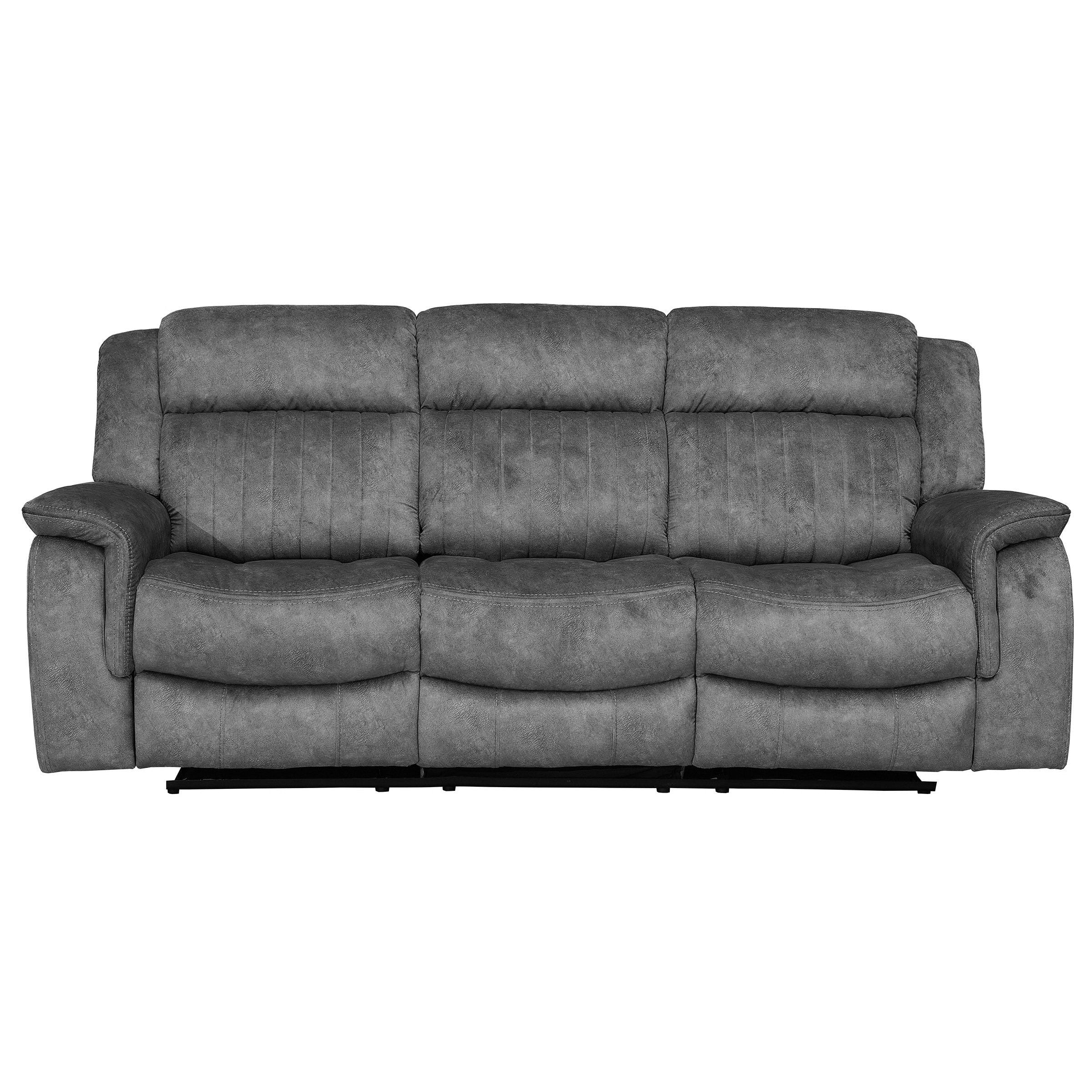 Porto 3 Seater Reclining Sofa (2 Recliners)
