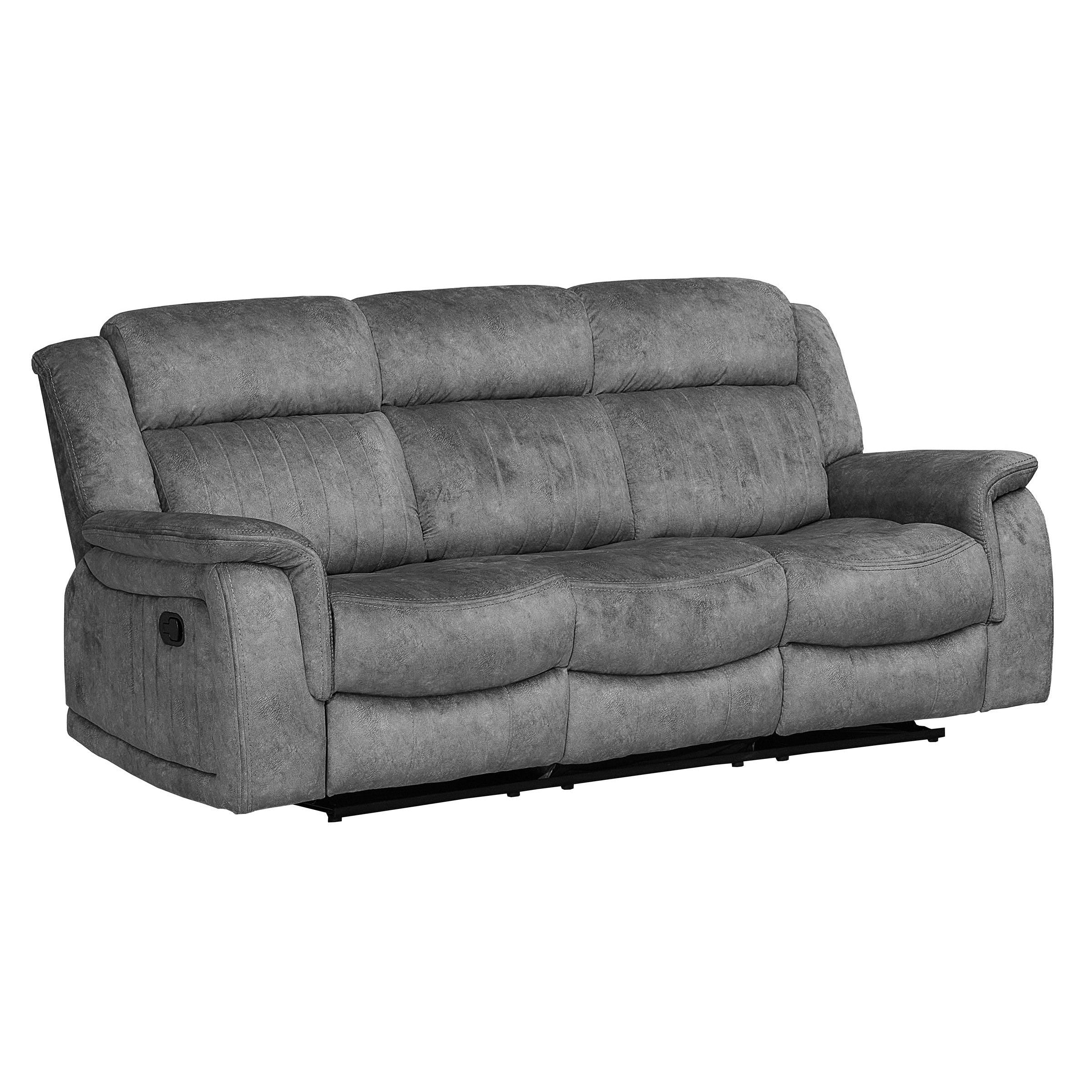 Porto 3 Seater Reclining Sofa (2 Recliners)