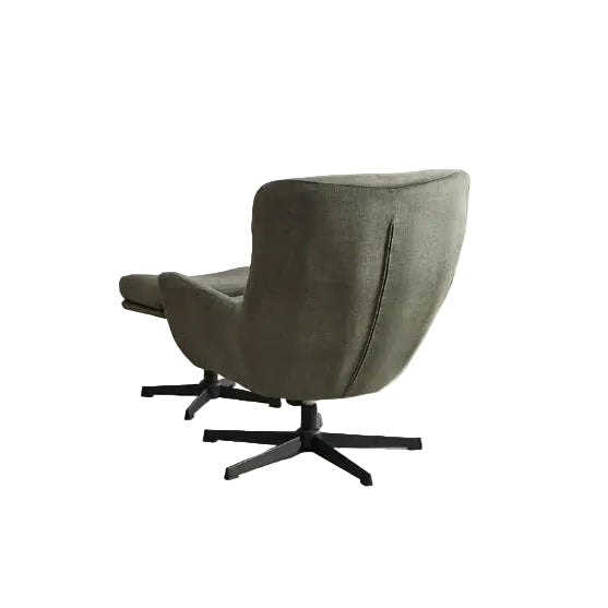 Isla Swivel Recliner with Footstool