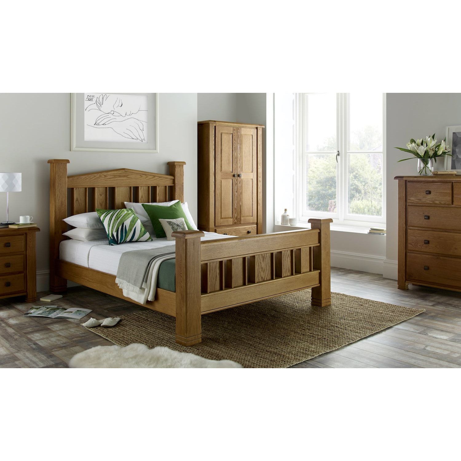 Vermont Oak Bed Frame
