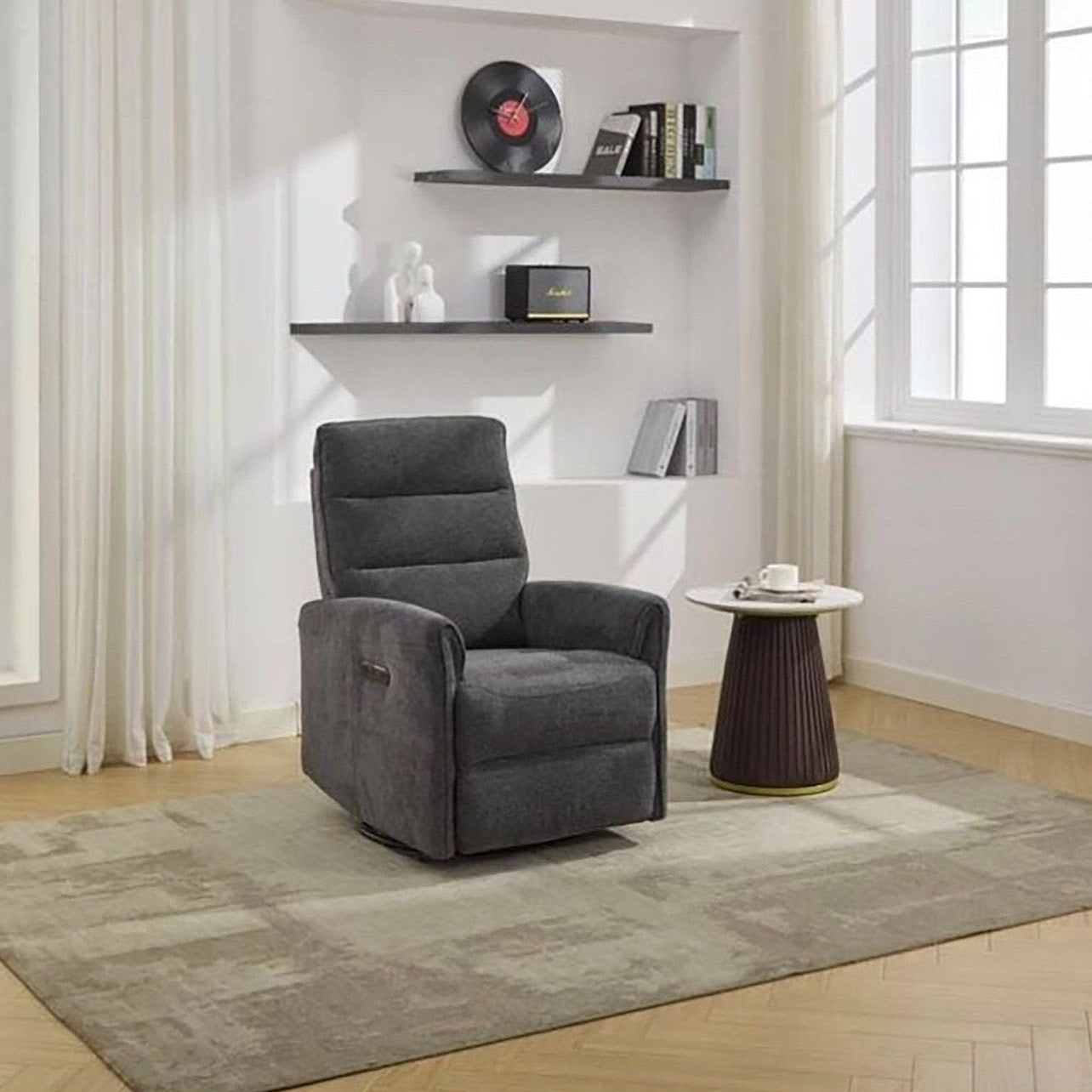 Waterville Swivel Recliner Armchair
