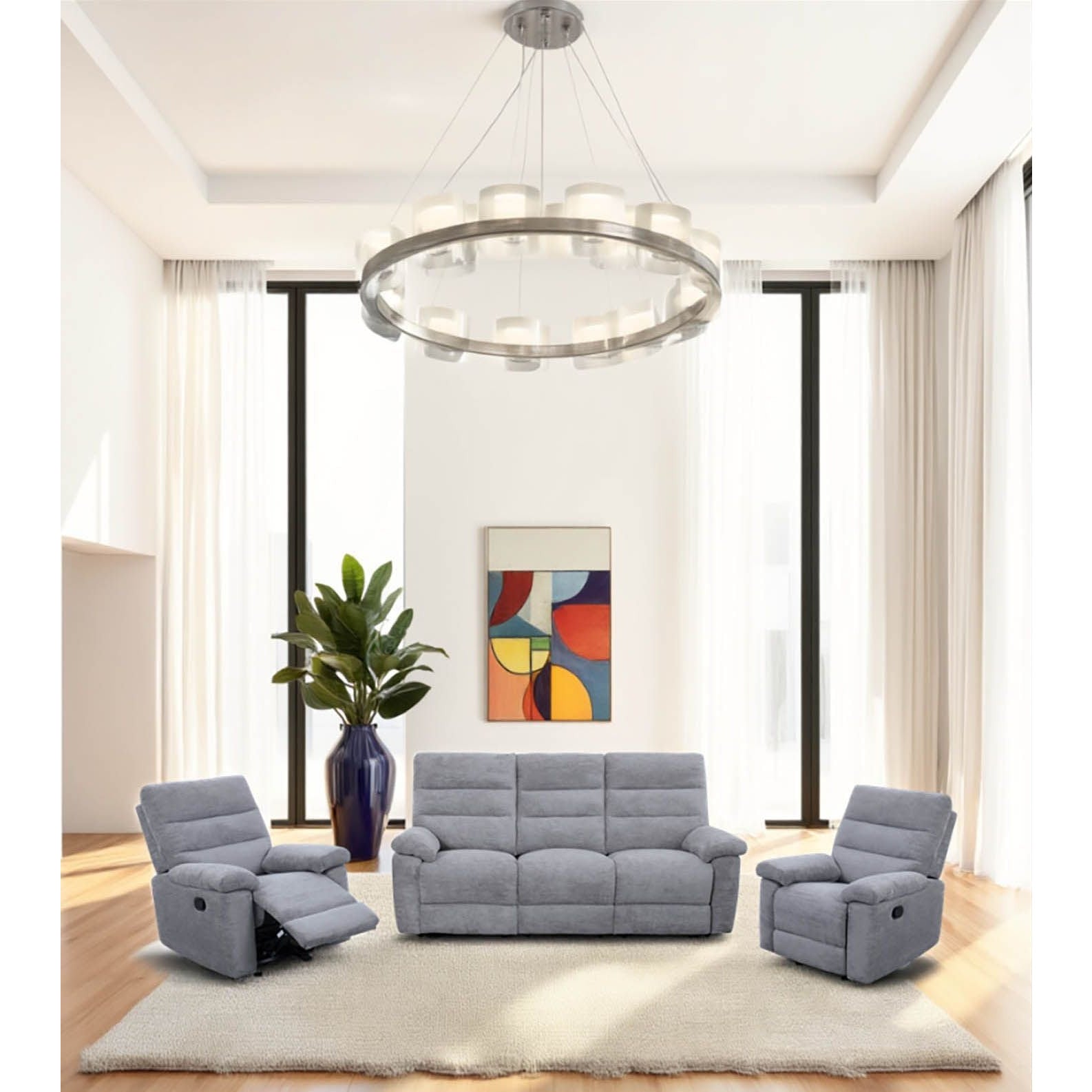 Kia Manual Glider Recliner Armchair
