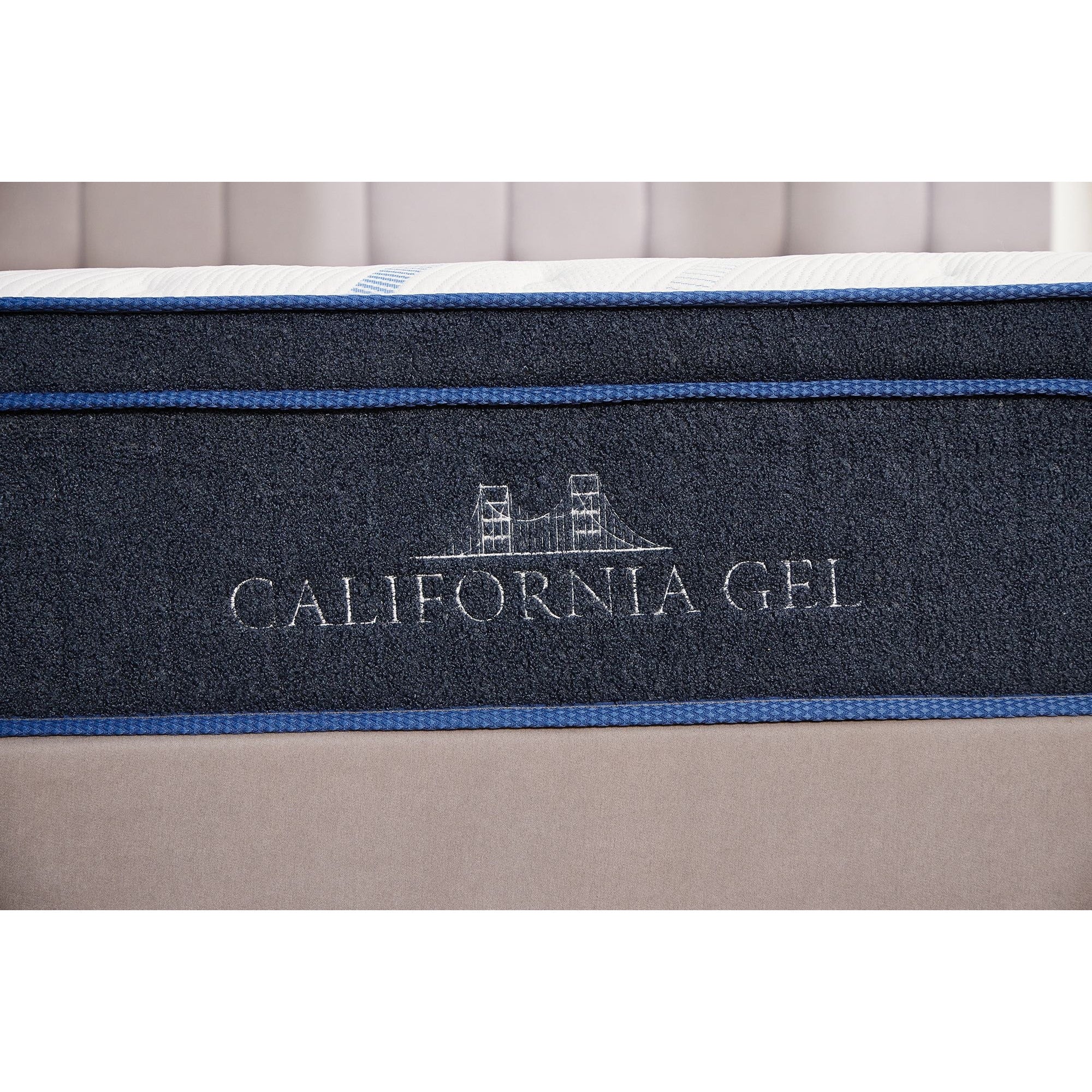California Gel Divan Bed | Medium Mattress | USA Sleep Collection