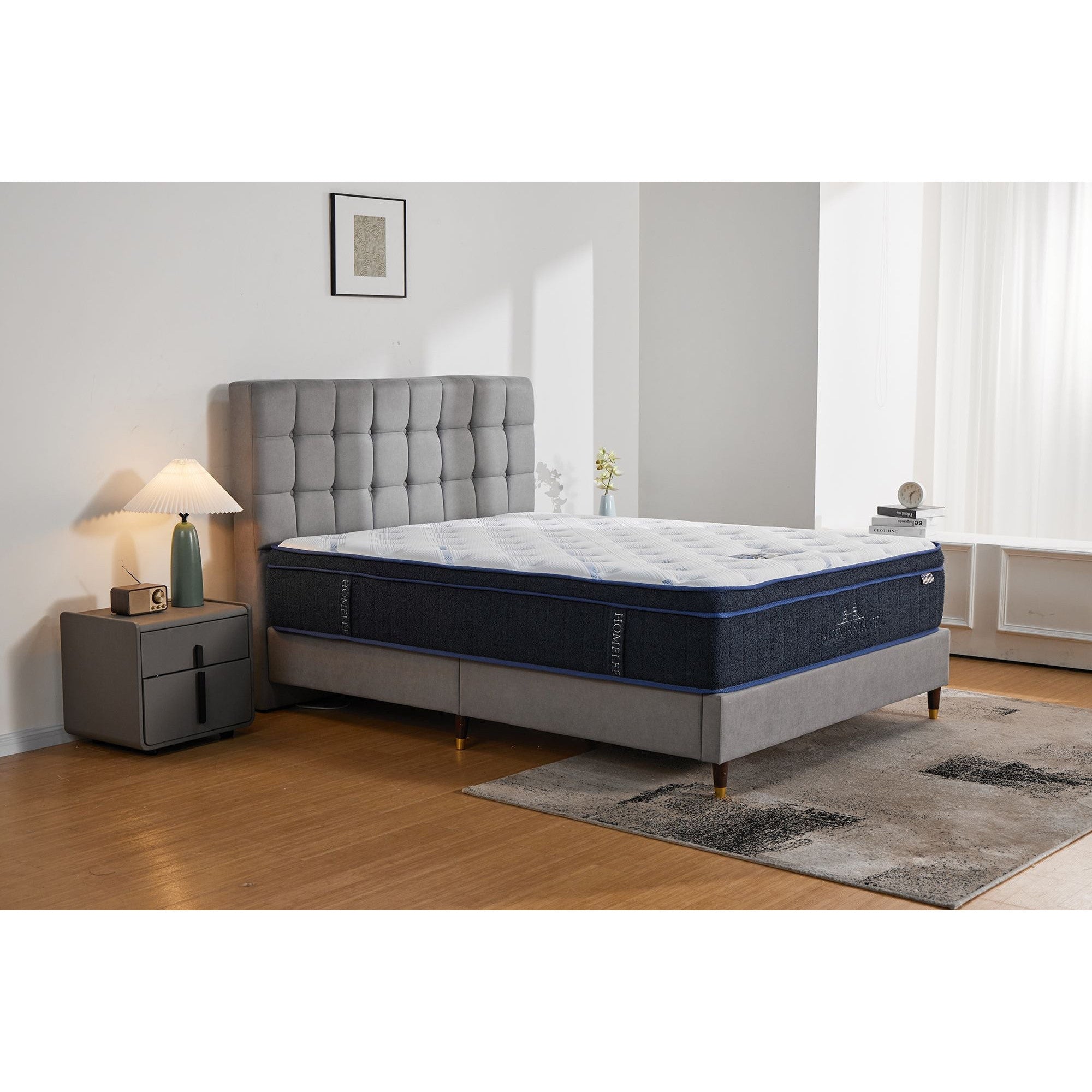 California Gel Divan Bed | Medium Mattress | USA Sleep Collection