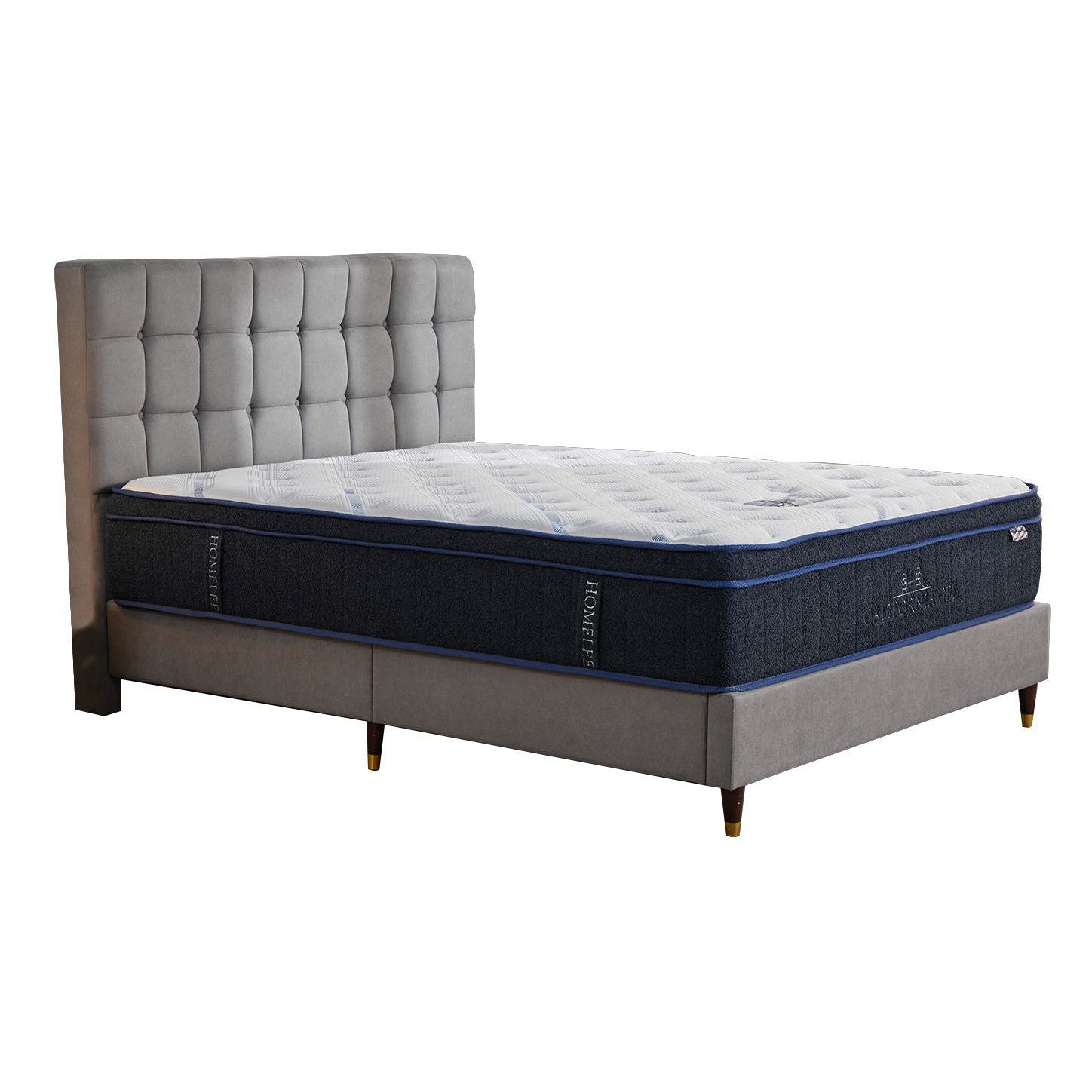 California Gel Divan Bed | Medium Mattress | USA Sleep Collection