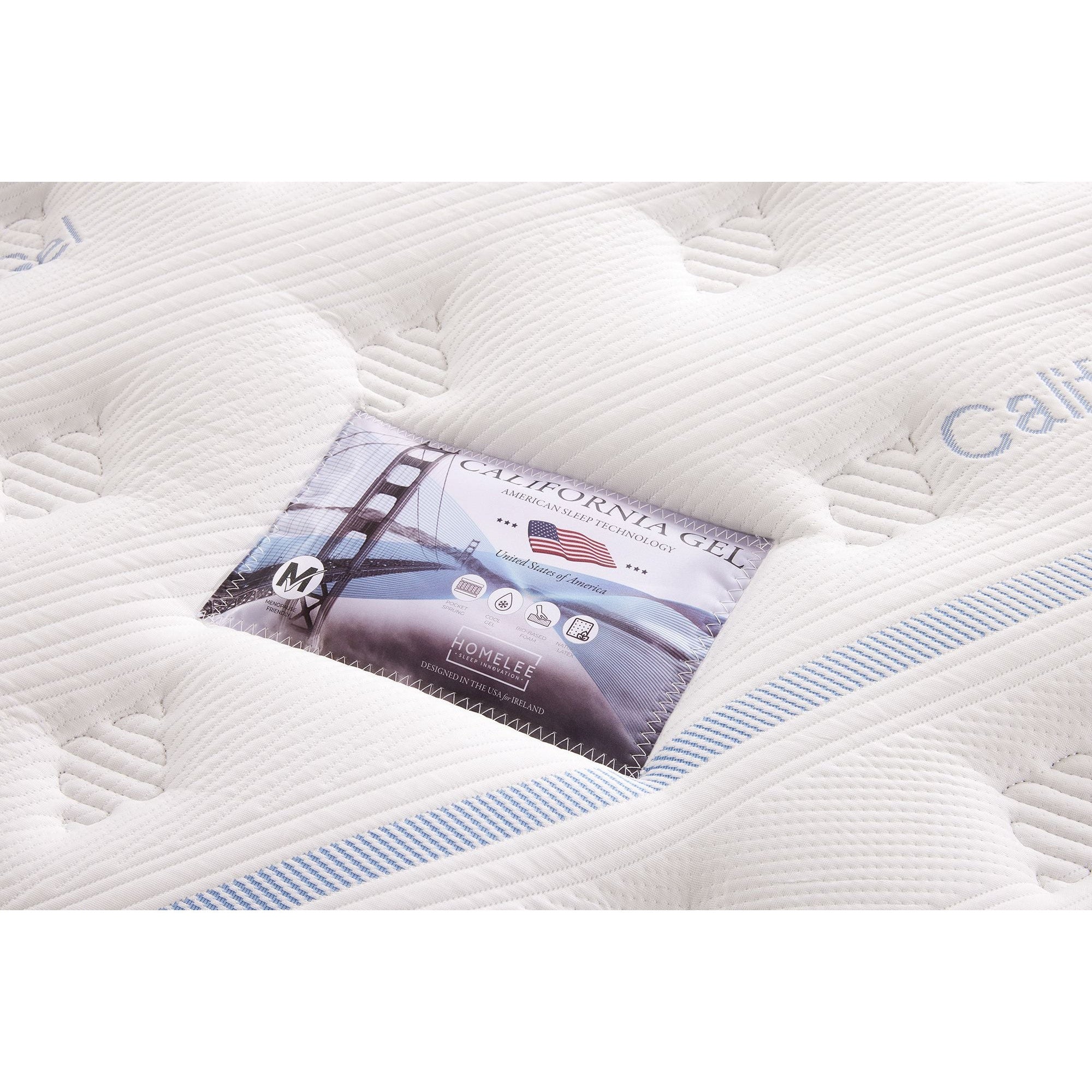 California Gel Mattress | 4ft6 Double | USA Sleep Collection