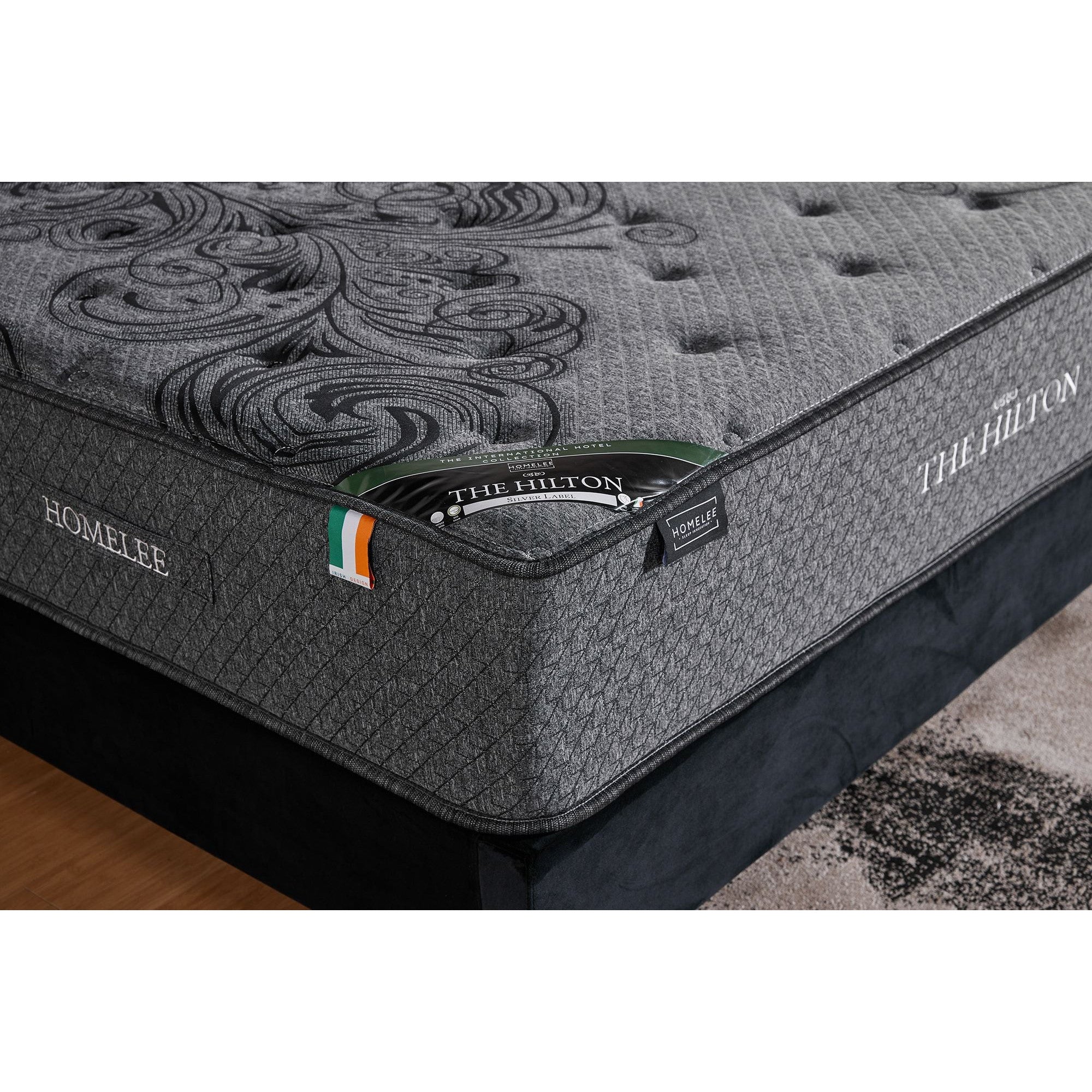 The Hilton Mattress | Silver Label | 6ft Super King | The International Hotel Collection