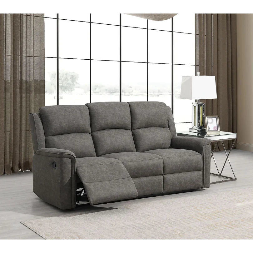Luna Manual Reclining 3 + 1 + 1 Seater Sofa & Armchair Bundle